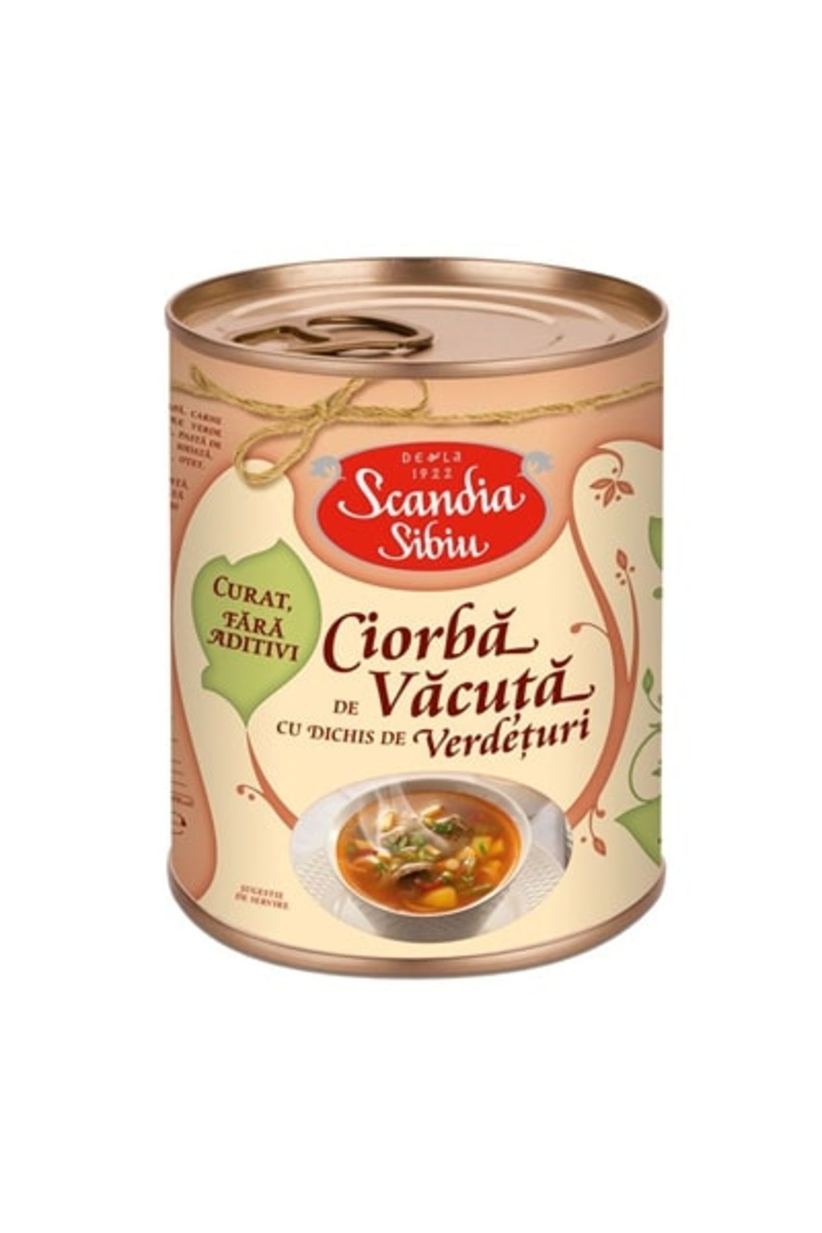 Scandia Ciorba De Vita Cu Verdeata, Scandia Sibiu, 400g - Mărime unică