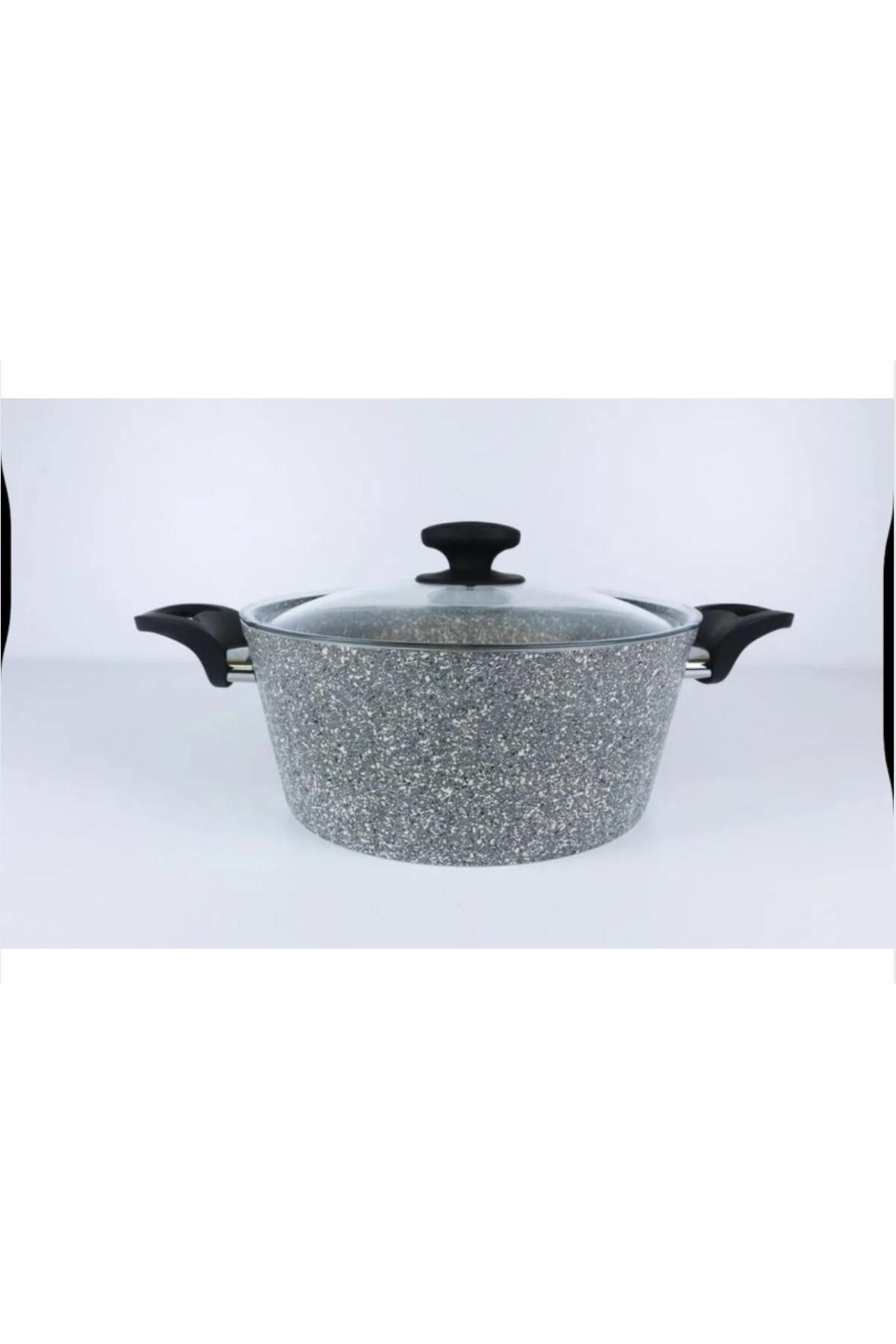 decovien-Evi̇ta 7 Piece Granite Pot Set 5