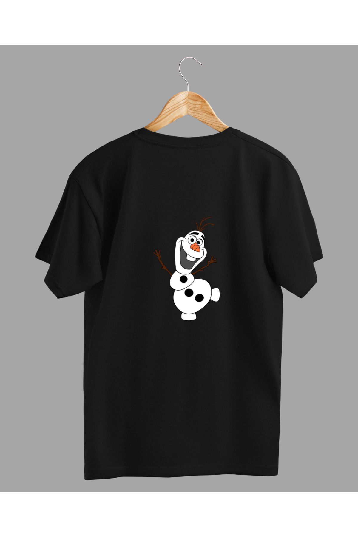 Ebiidesign Buzlar Kraliçesi Olaf Tasarımlı Baskılı T-Shirt