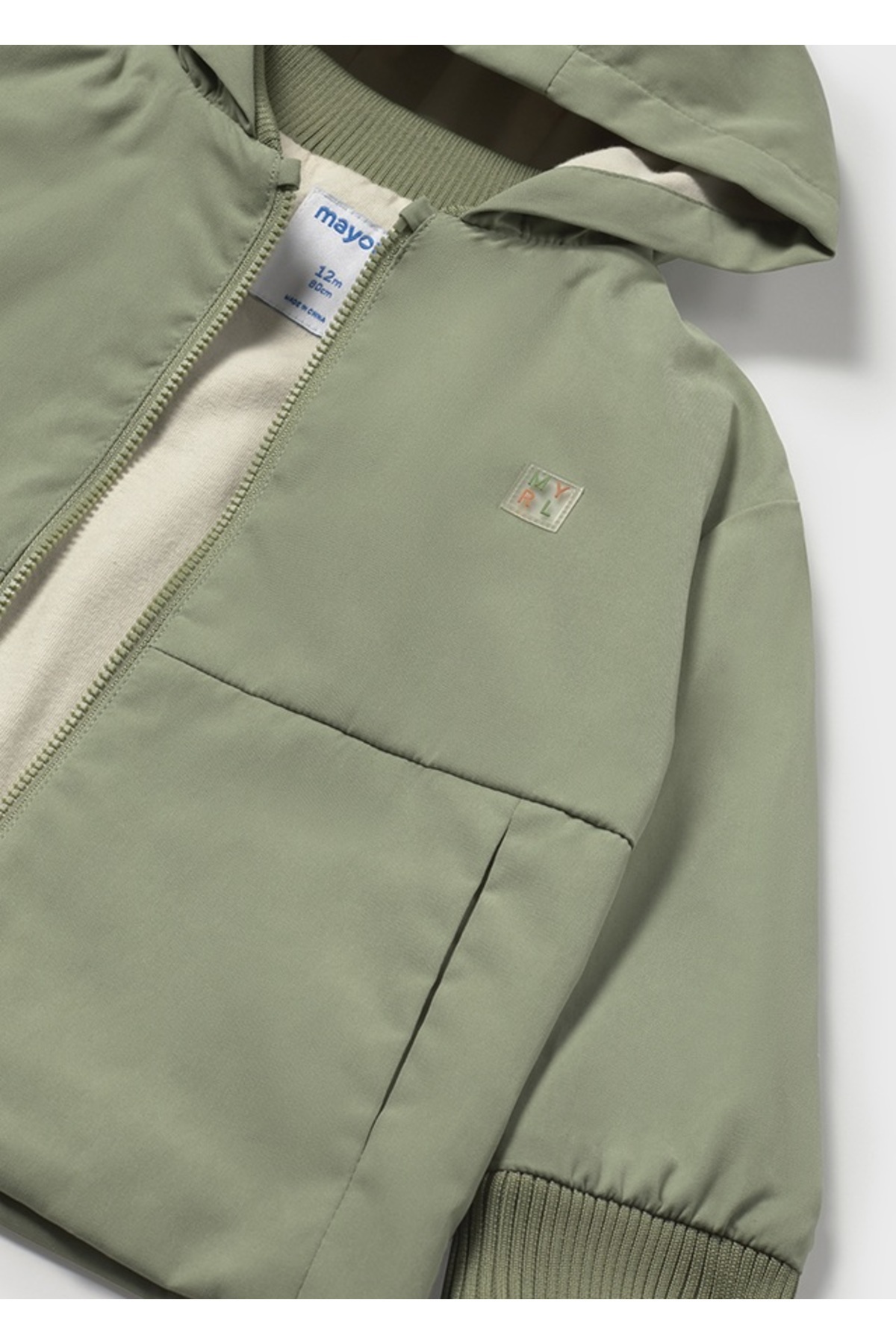 Mayoral 1477 ERKEK BEBE YEŞİL YAĞMURLUK fotoğrafı 2 (önizleme)