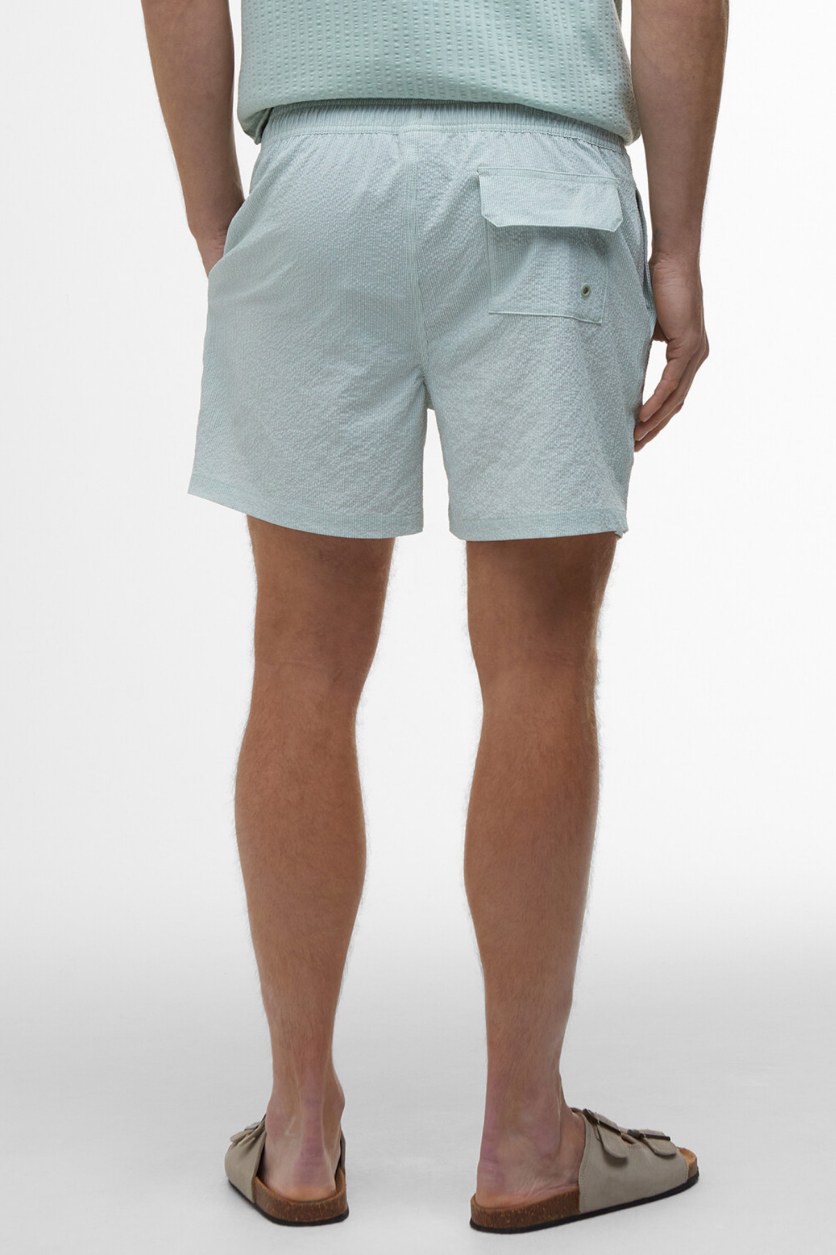 شورت شنا مردانه راسته فاق نرمال | باربور Barbour MSW0079-0002 - تصویر 4