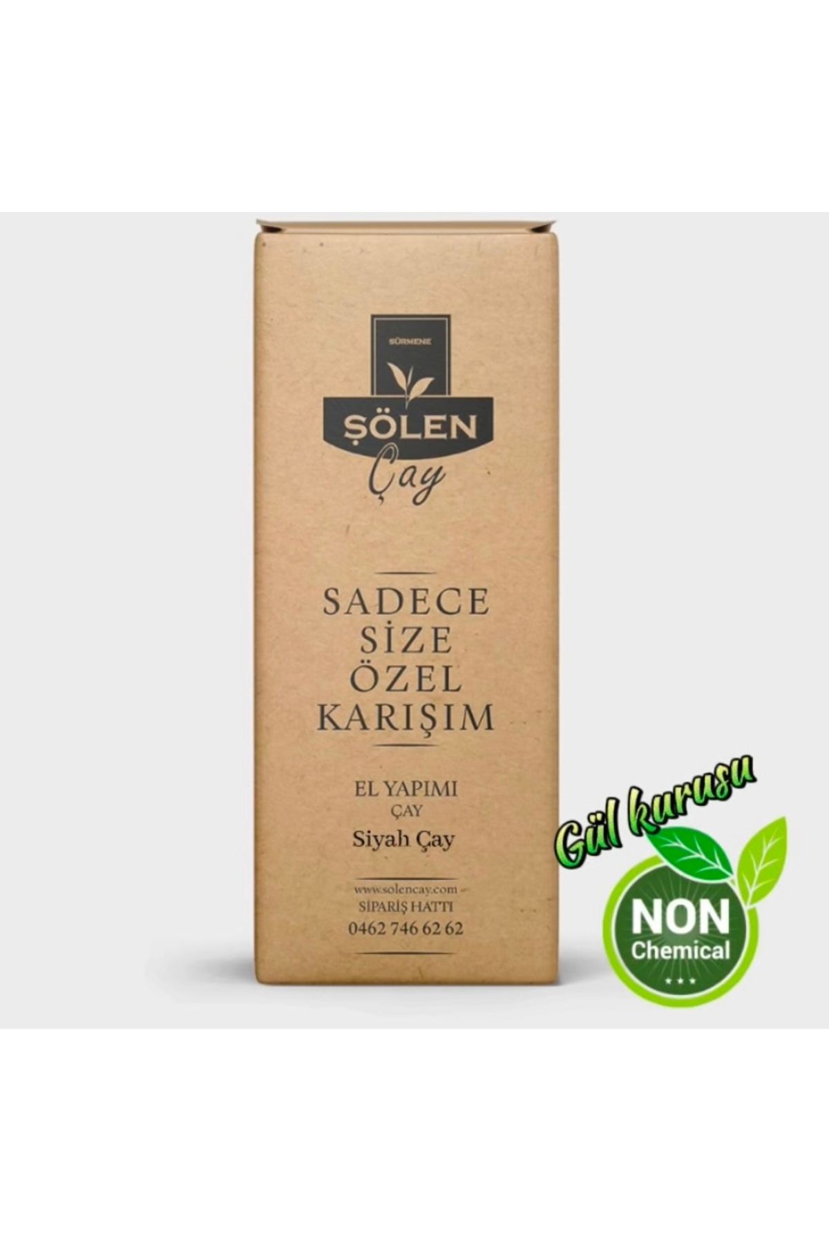 ŞÖLEN ÇAY El Yapımı Siyah Çay -Gül Kurusu (10gr)