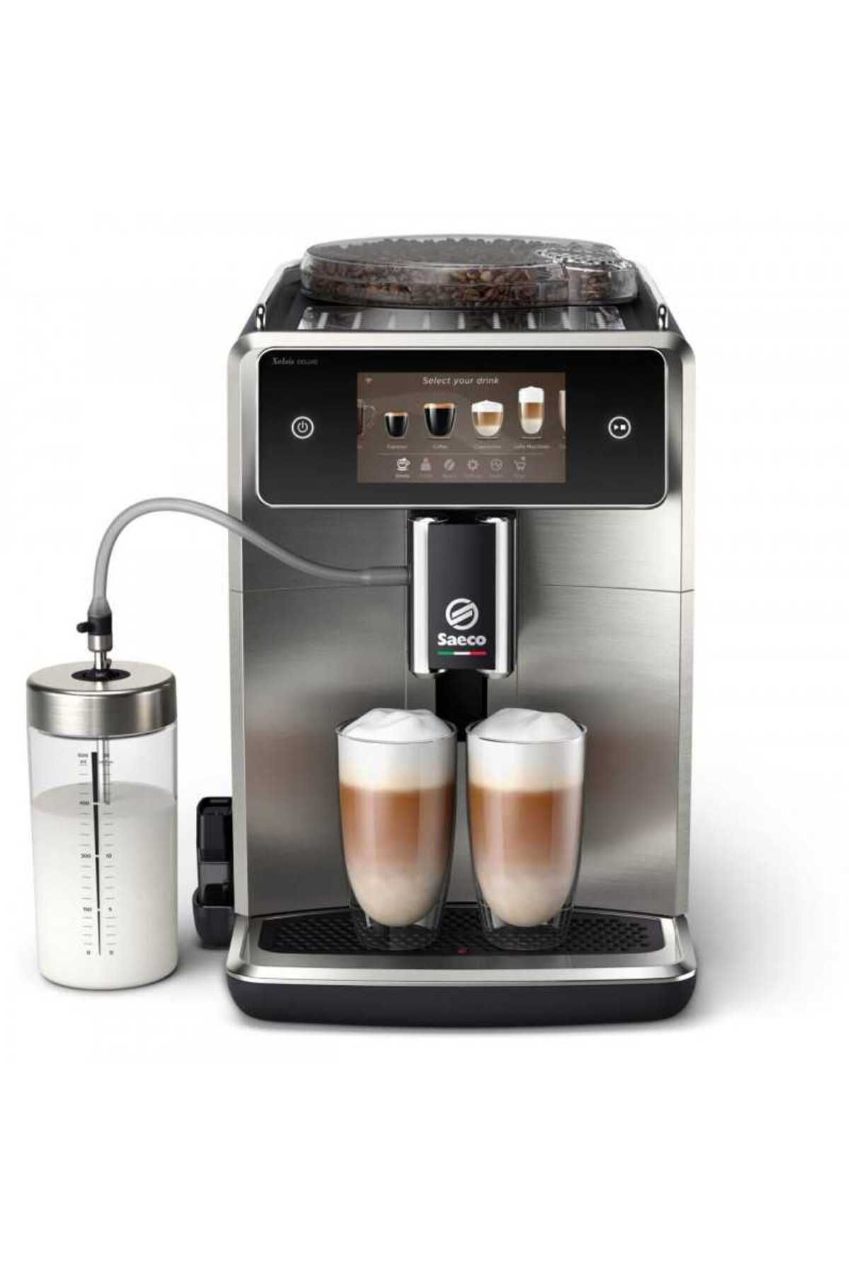 Philips Espressor Automat Philips Saeco Sm8785-00 Ecran Color 5.4inchi Conexiune Wi-fi Tehnologie Coffemaest - One Size