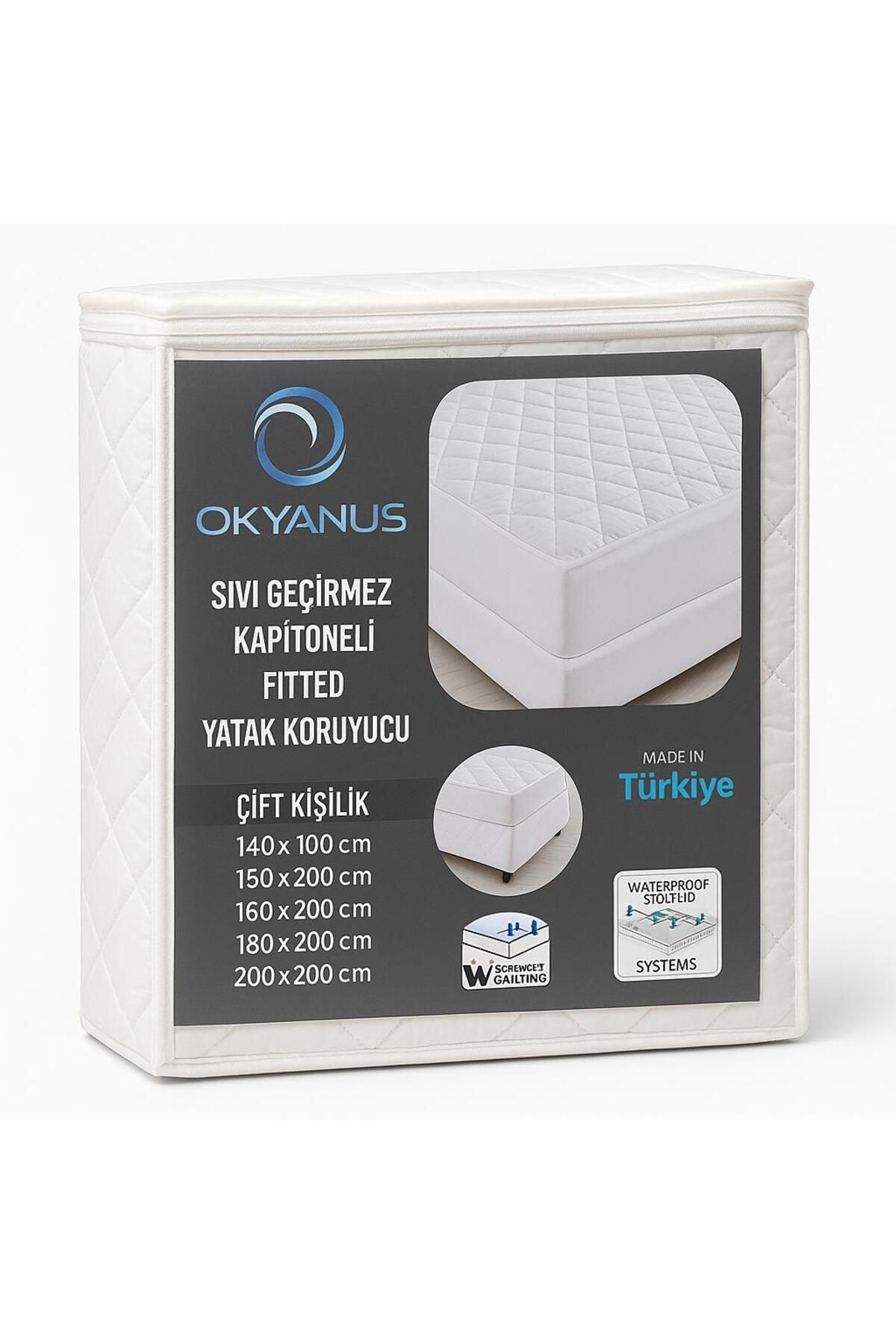 ZEGPAR KAPİTONELİ ÇİFT KİŞİLİK FİTTED SIVI GEÇİRMEZ YATAK ALEZİ