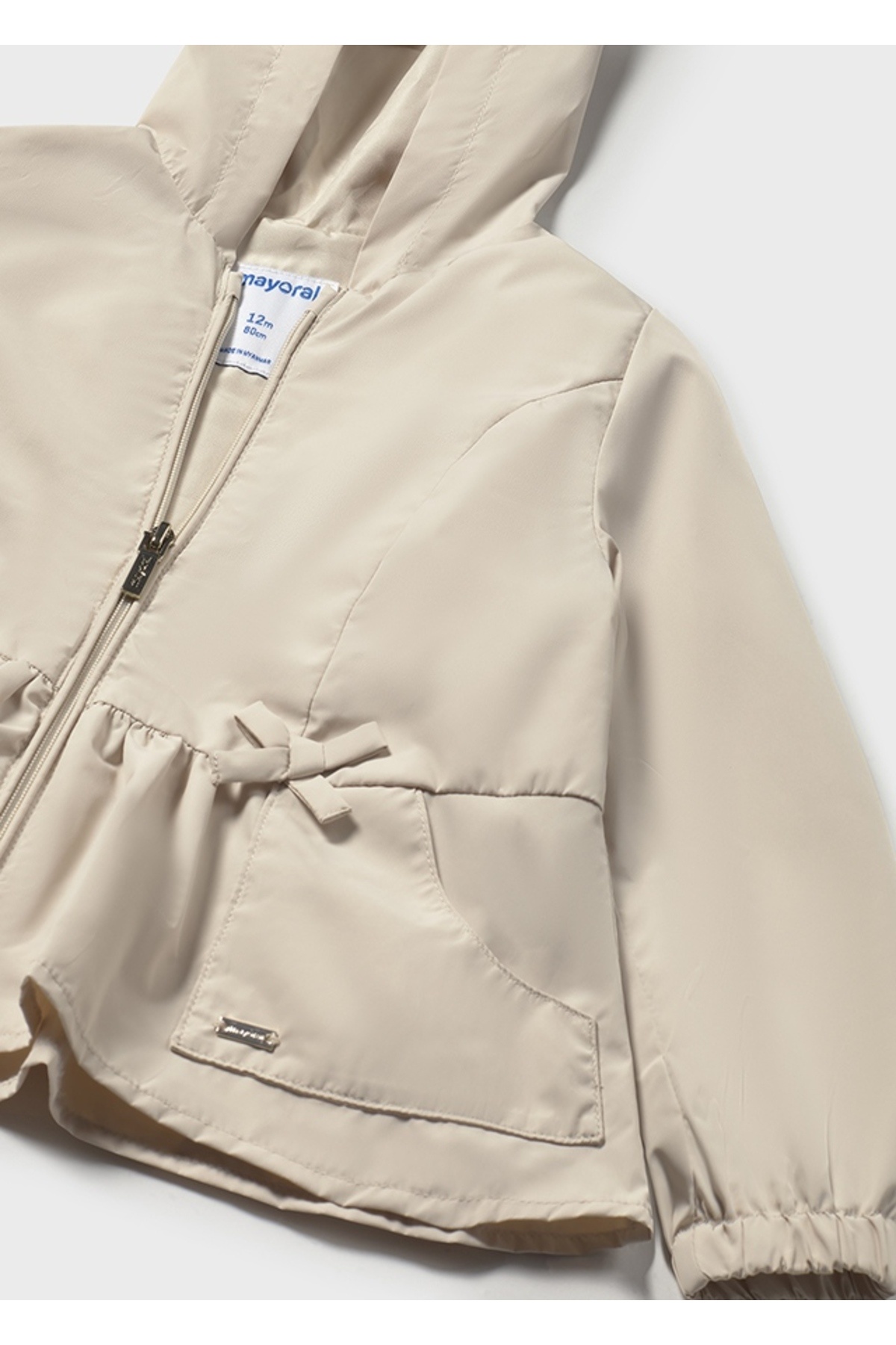 Mayoral 1465 KIZ BEBE VİZON KAPÜŞONLU YAĞMURLUK fotoğrafı 2 (önizleme)