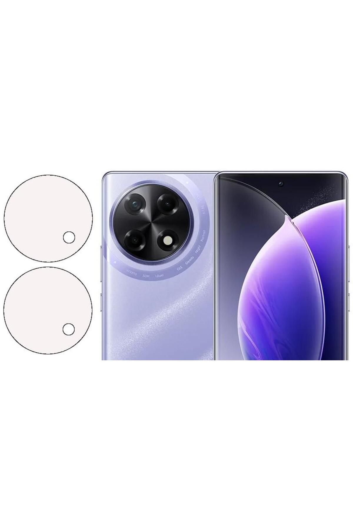 ECRMOBILE Tecno Camon 30S Esnek Nano Kamera Lens Koruyucu (2 adet)