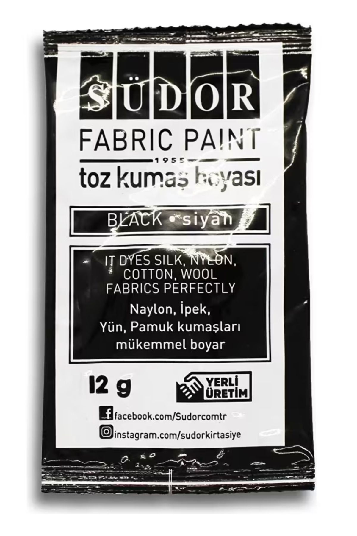Glanart toz kumaş boyası 12 gr ia adet