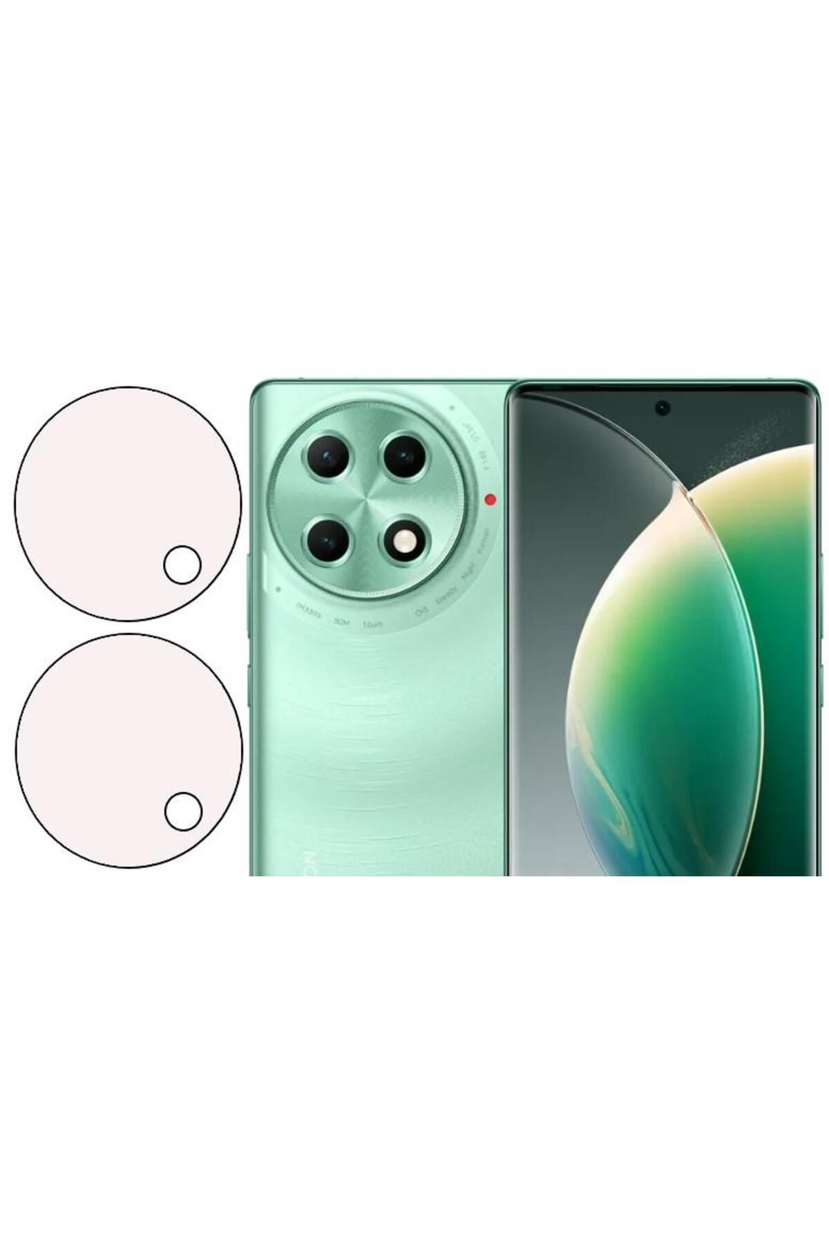 ECRMOBILE Tecno Camon 30S Pro Esnek Nano Kamera Lens Koruyucu (2 adet)