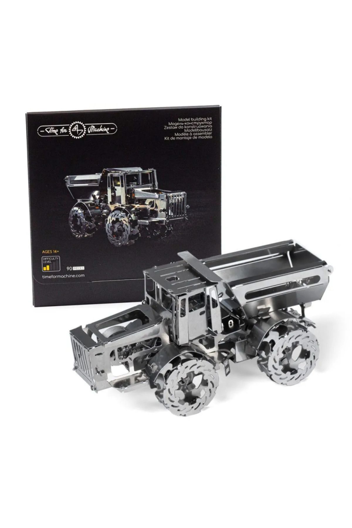 Time for Machine-3D Mechanical Puzzle, Hot Tractor, Metal, Time for Machine, 90 pieces 4