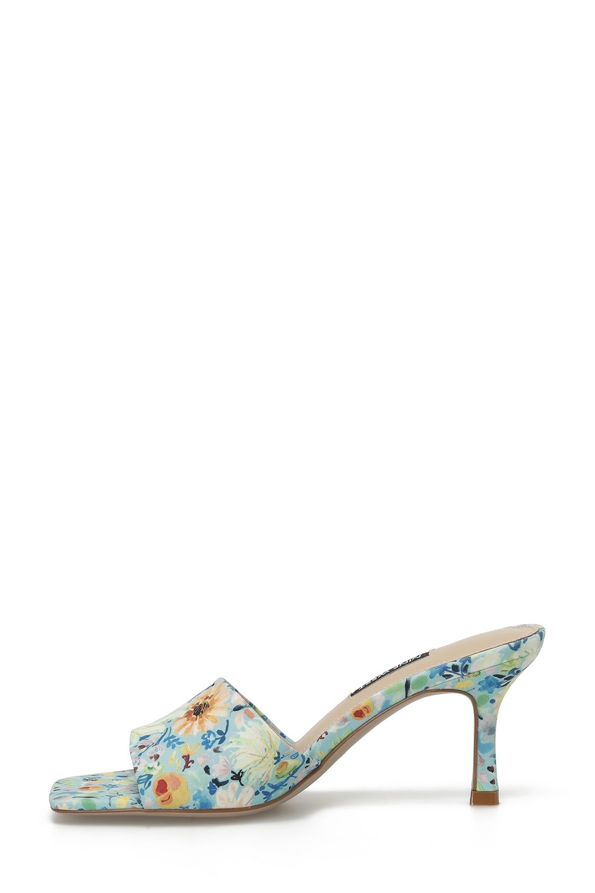 Nine West-شبشب بكعب نسائي أزرق من DERONA2 3FX 3