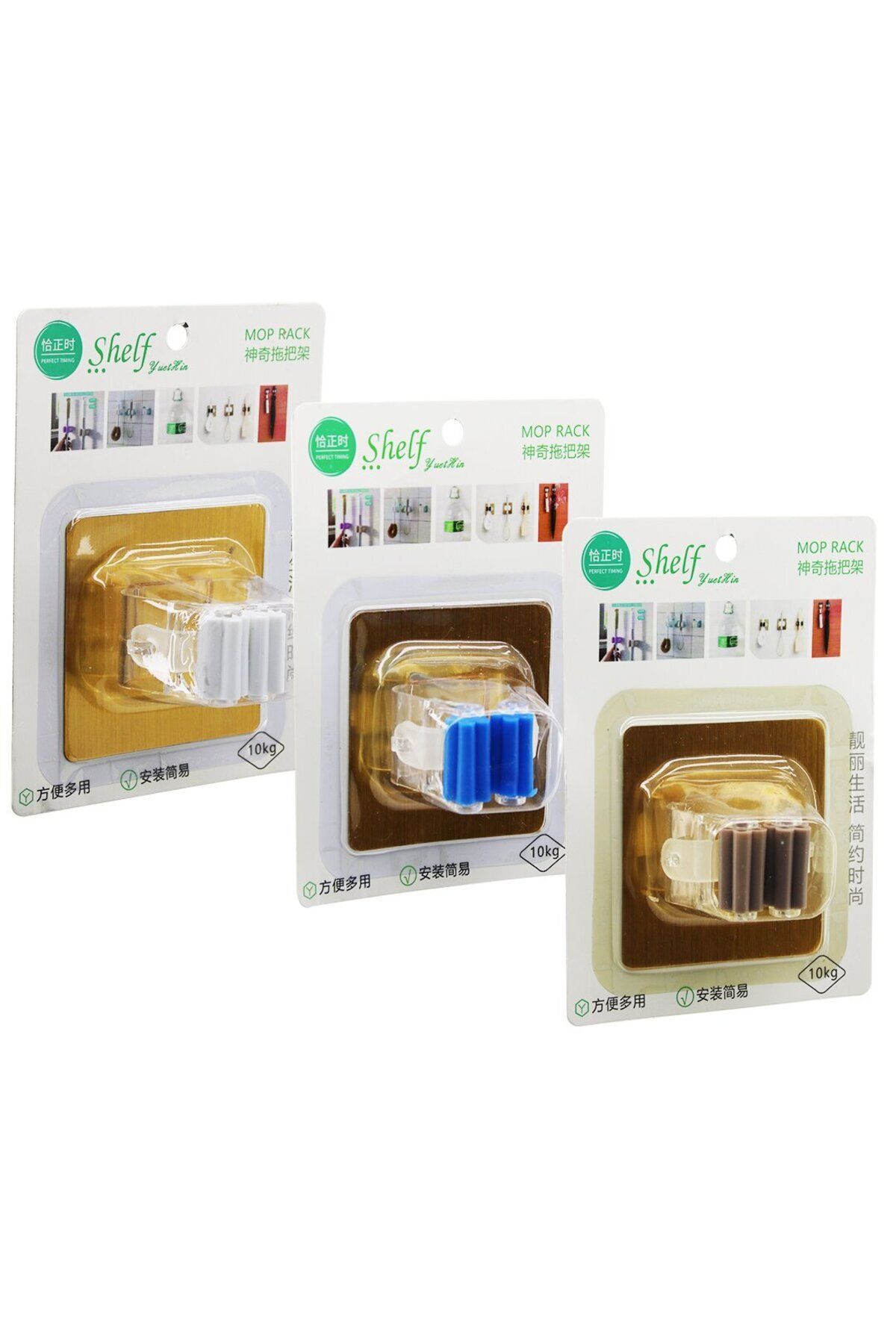 OK AKSESUAR KARTELALI - LÜX MOP SAP TUTUCU PLASTİK - SİLİKON ASKI GOLD YAPIŞKANLI GO5060Gok170832
