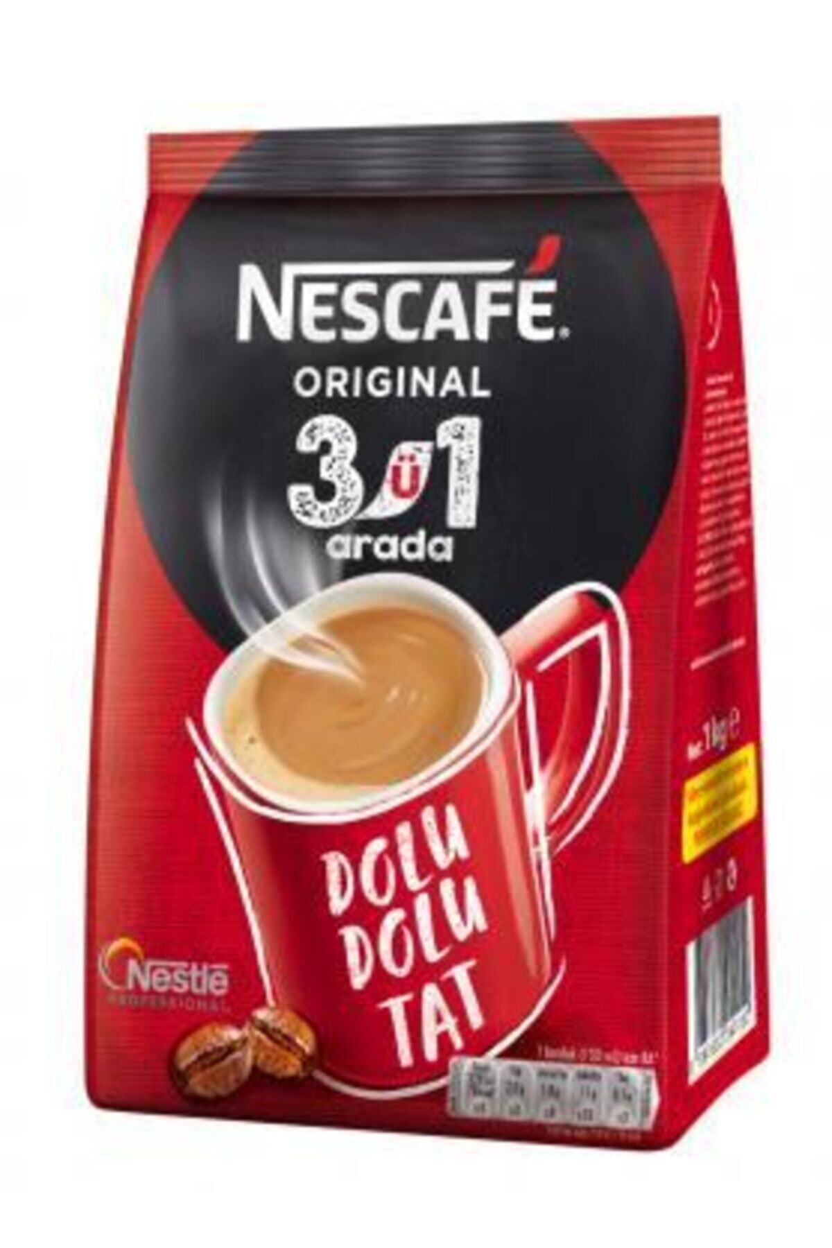 Nescafe Nestle Nescafe 3 ü 1 Arada 1 Kg - Fiyatı, Yorumları