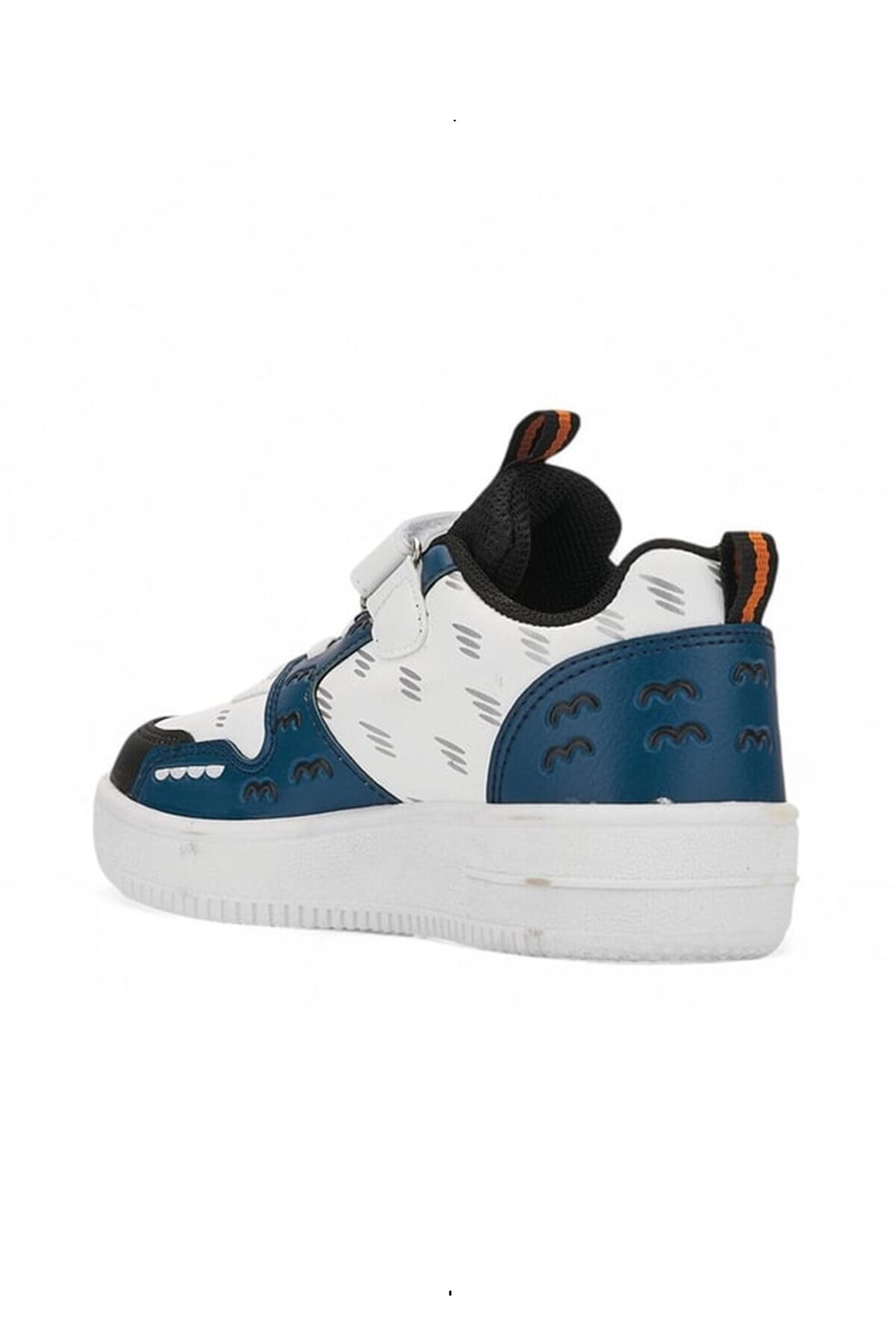 İmerShoes-Unisex Kids Petrol White Sports Shoes Orthopedic Rubber Lacing Velcro Non-Slip Sole Sneaker 033 4