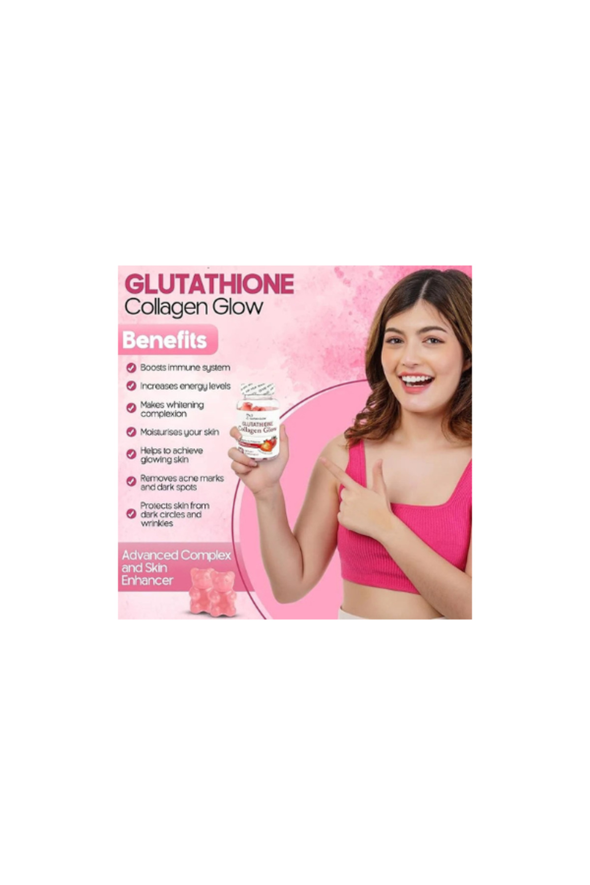 glutathione collagen glow benefits ACTIVE WHITE GLUTATHIONE COLLAGEN GLOW ○Bei shs laki 220,000/= 📌Supplement  ya glutathione collagen astaxanthin 📌Ina whiten,ina block uv damage 📌Ina  repair michirizi 📌Na inakupa weupe wa uzungu 📌Combination ya whitening  ingdrients,skin repair&anti main image 0