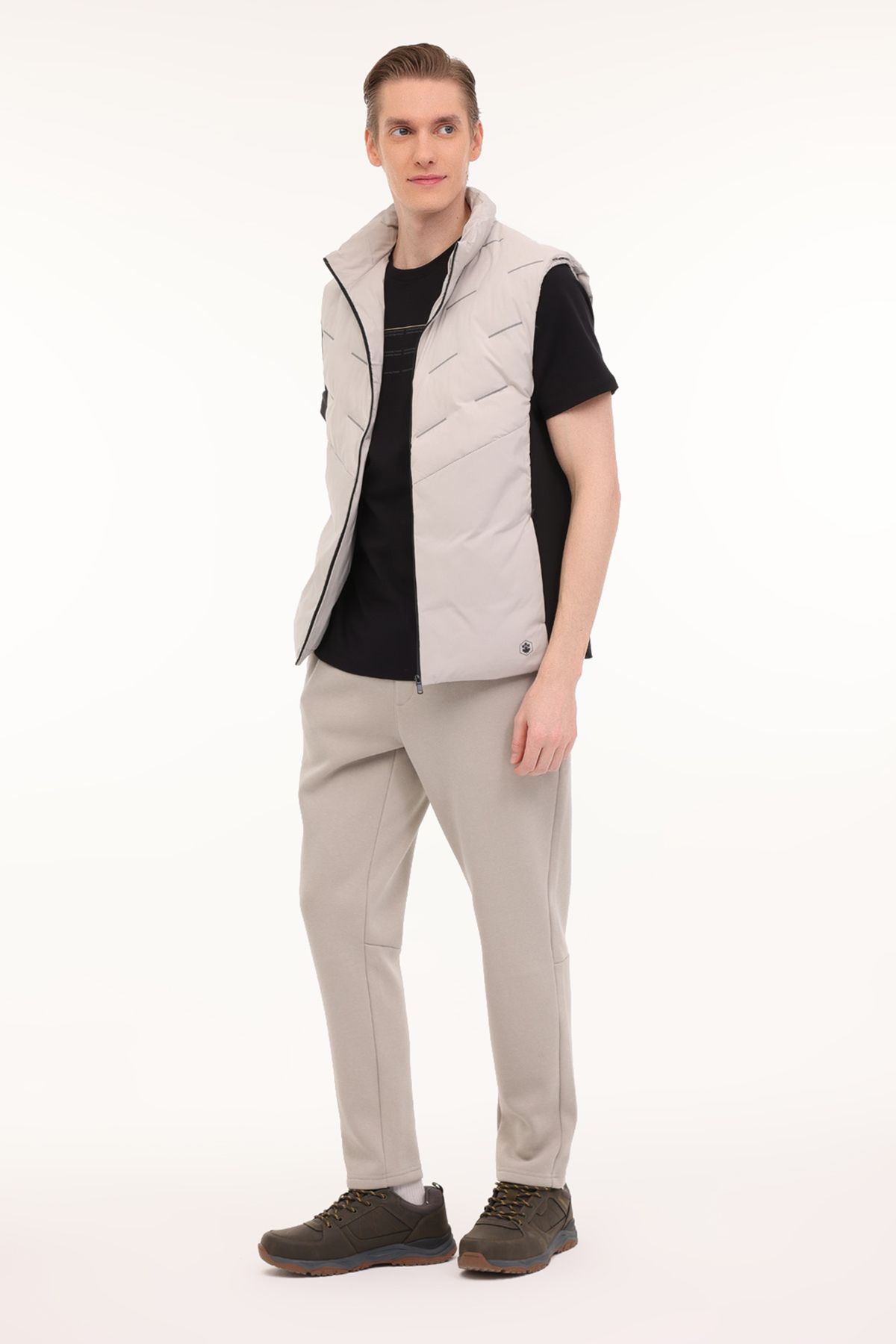 جلیقه ورزشی خاکستری مردانه 4W ML BEKSY 4AFW 82 4PR Lumberjack