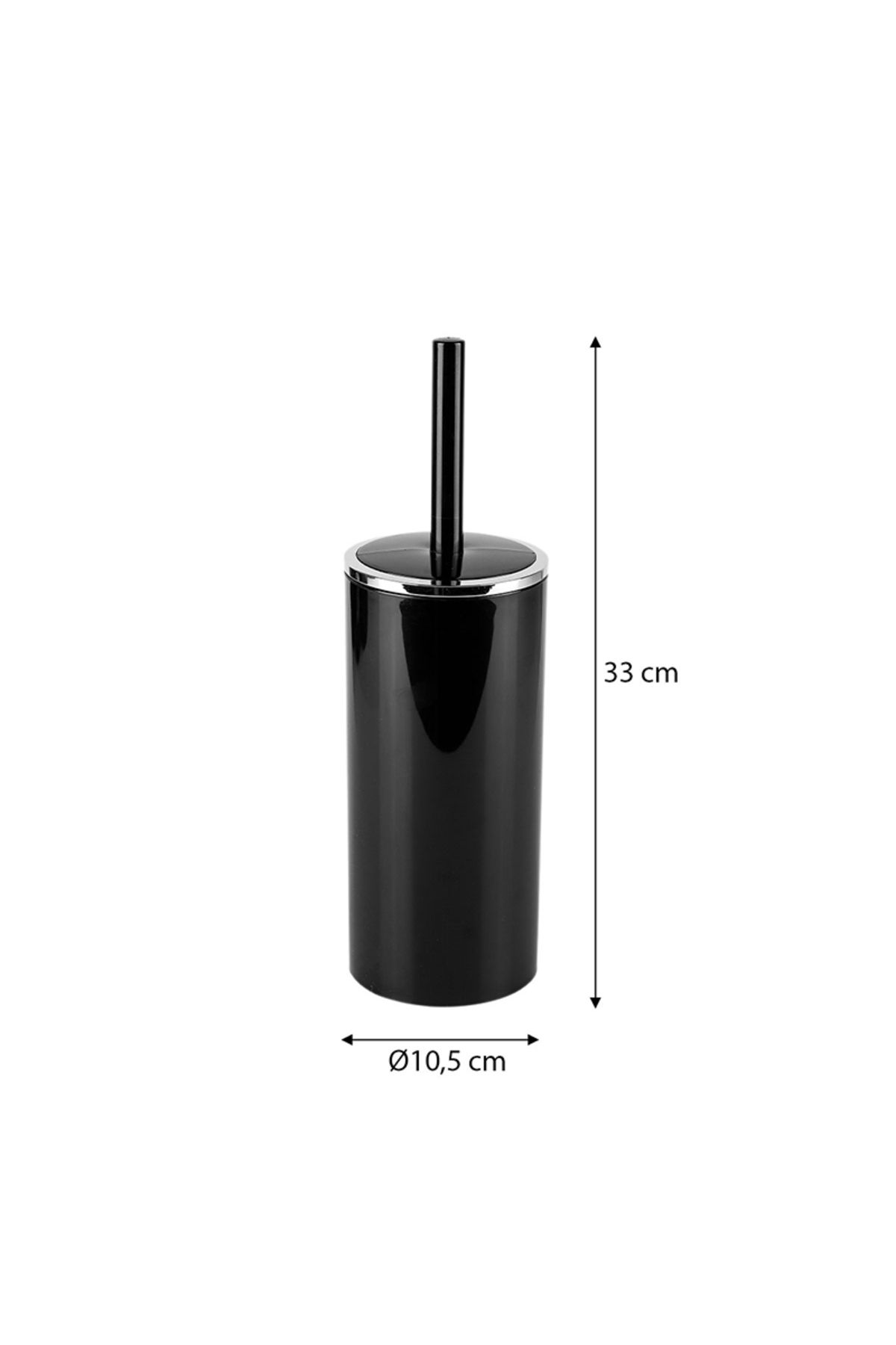 Prima Nova-Primanova Lenox Toilet Brush Black 4