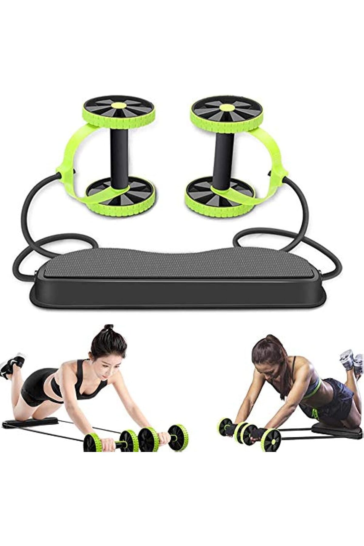 جهاز تدريب عضلات البطن متعدد الوظائف - أخضر