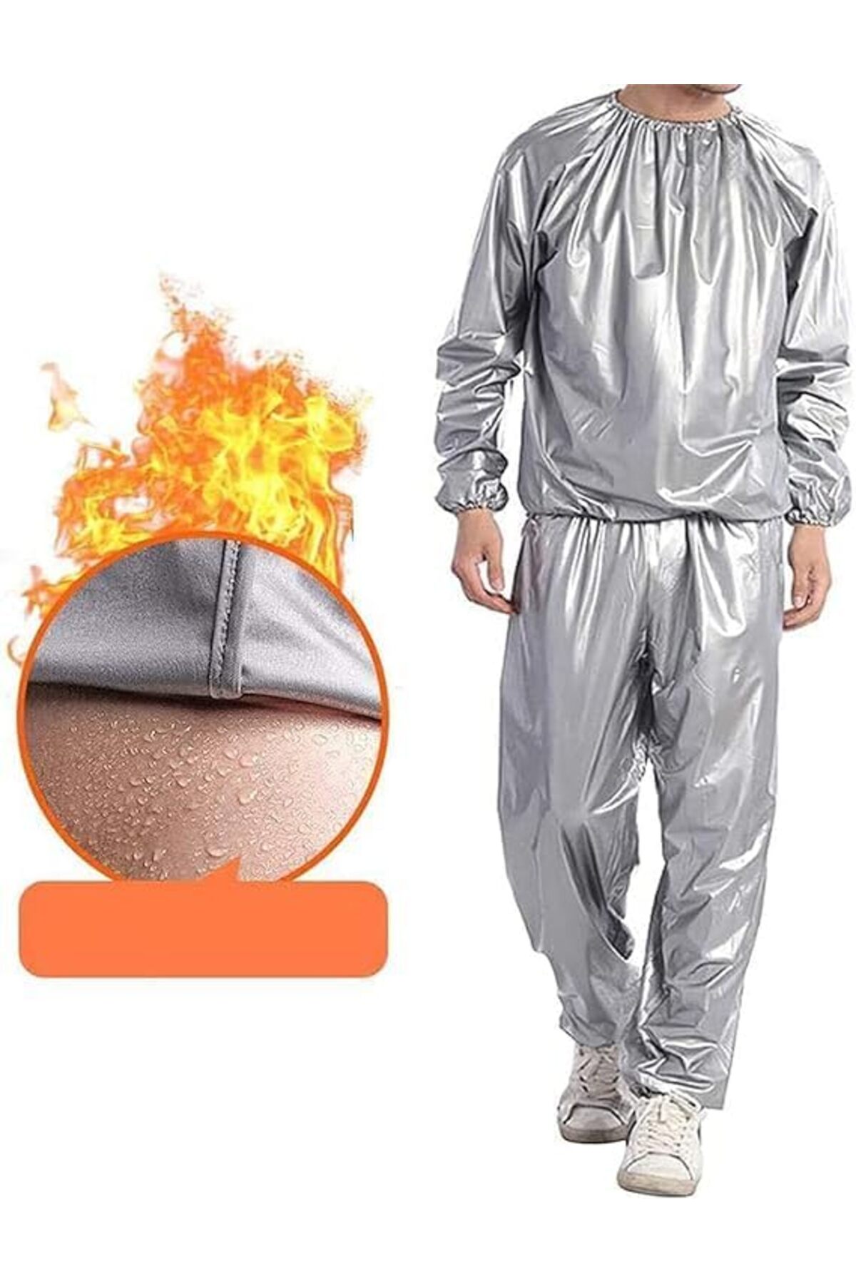 بدلة ساونا فضية من BUNCA