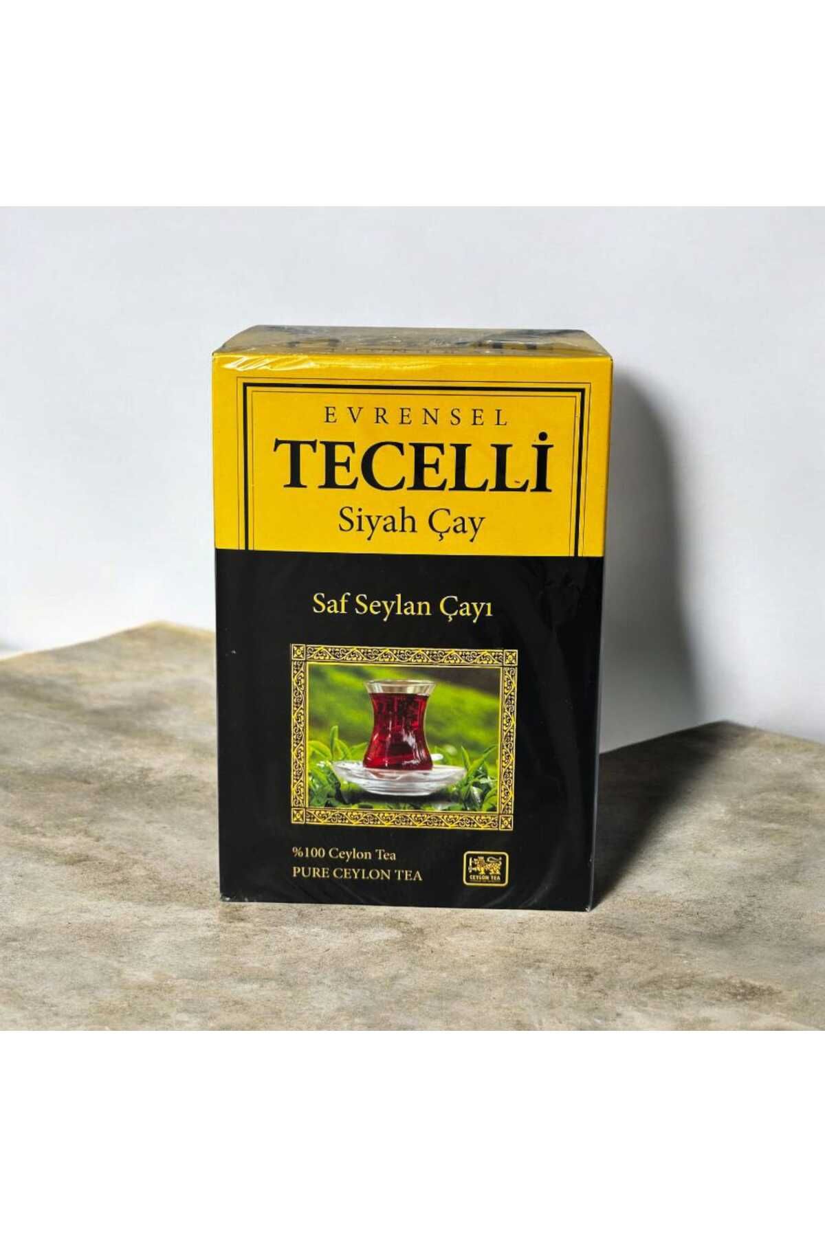 TECELLİ EVRENSEL Tecelli Siyah Dökme Çay Ithal Kaçak Çay 900gr