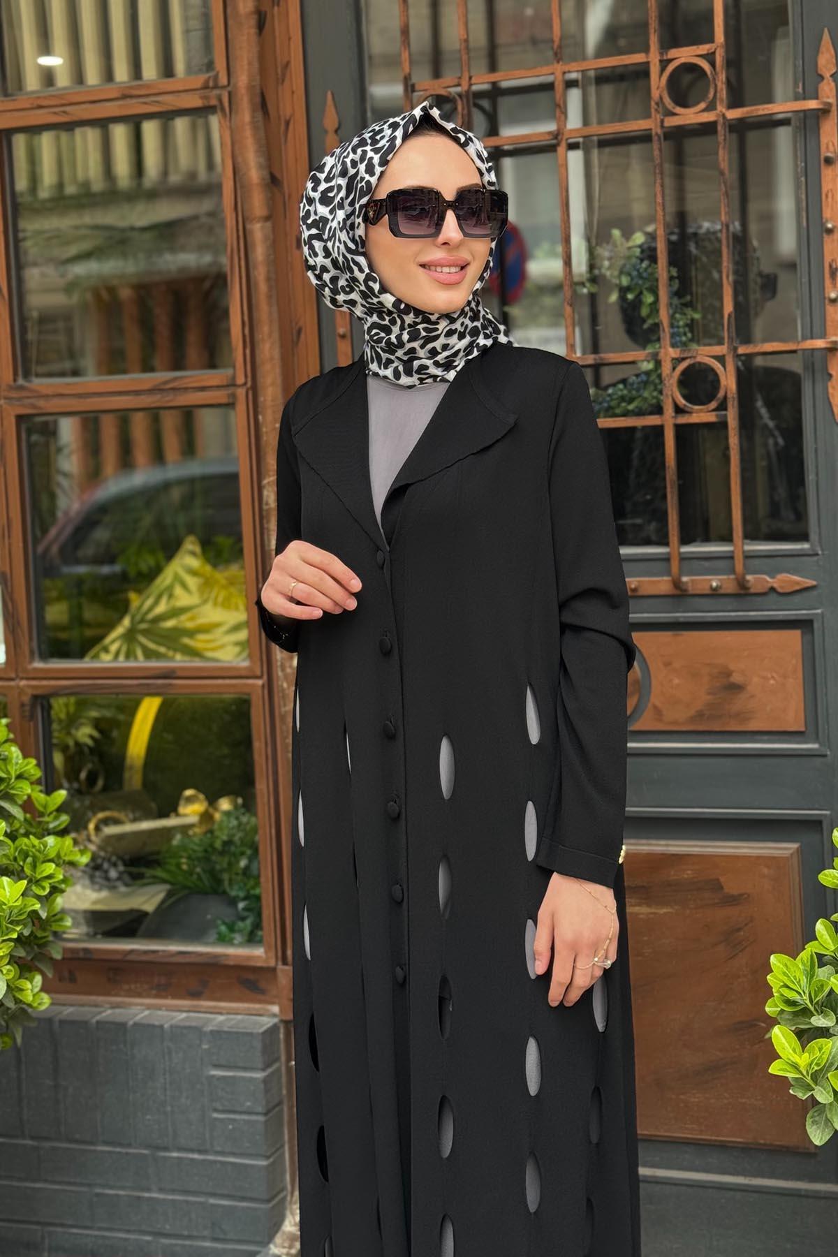 MISS DALIDA-Miss Dalida Cardigan T25Y-9007 Black 3