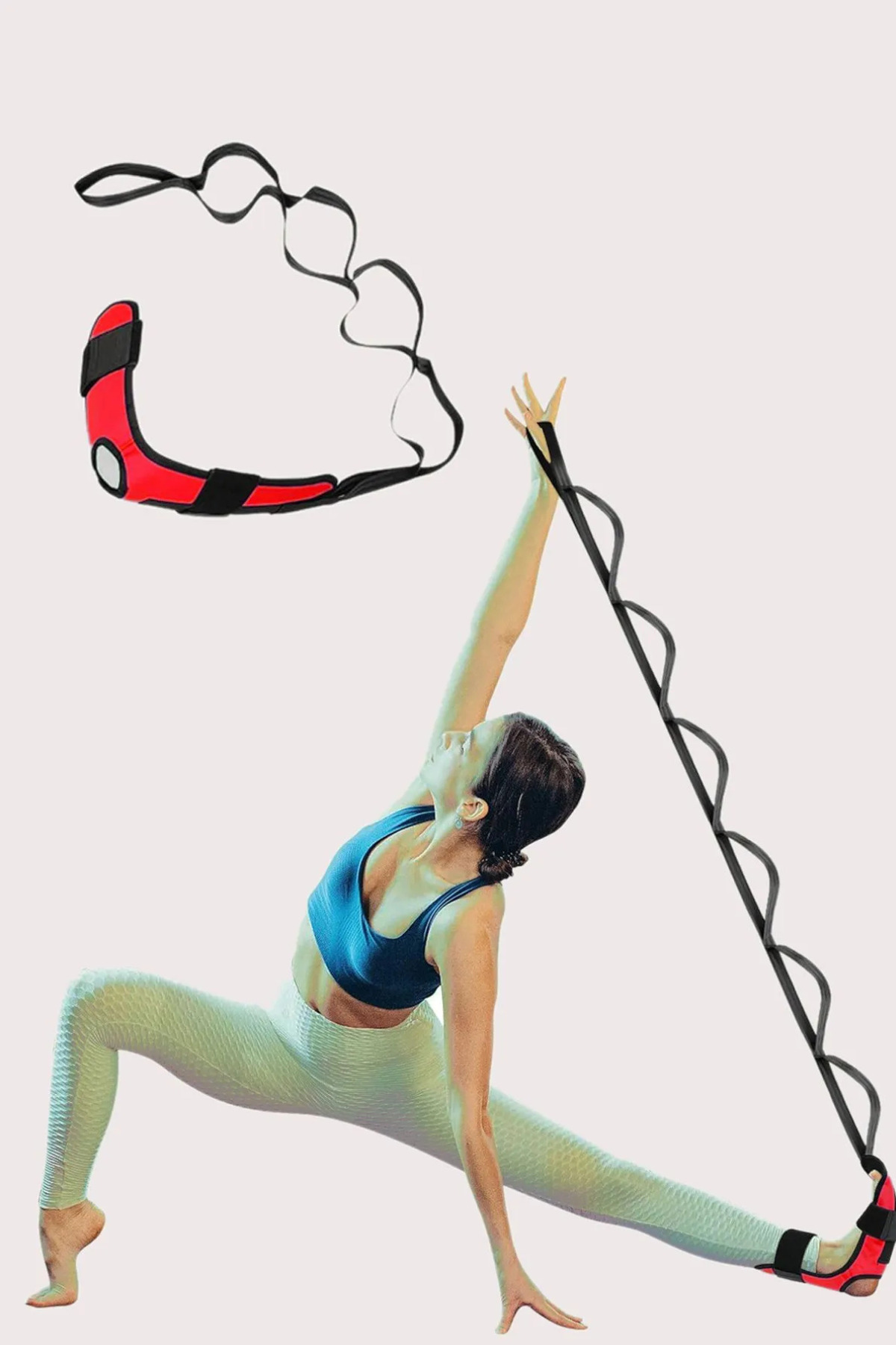 Leiste-Linda Stretching Strap for Back Leg, Heel Spur, Achilles Tendon Stretching Leg Stretching Resistance Band 6