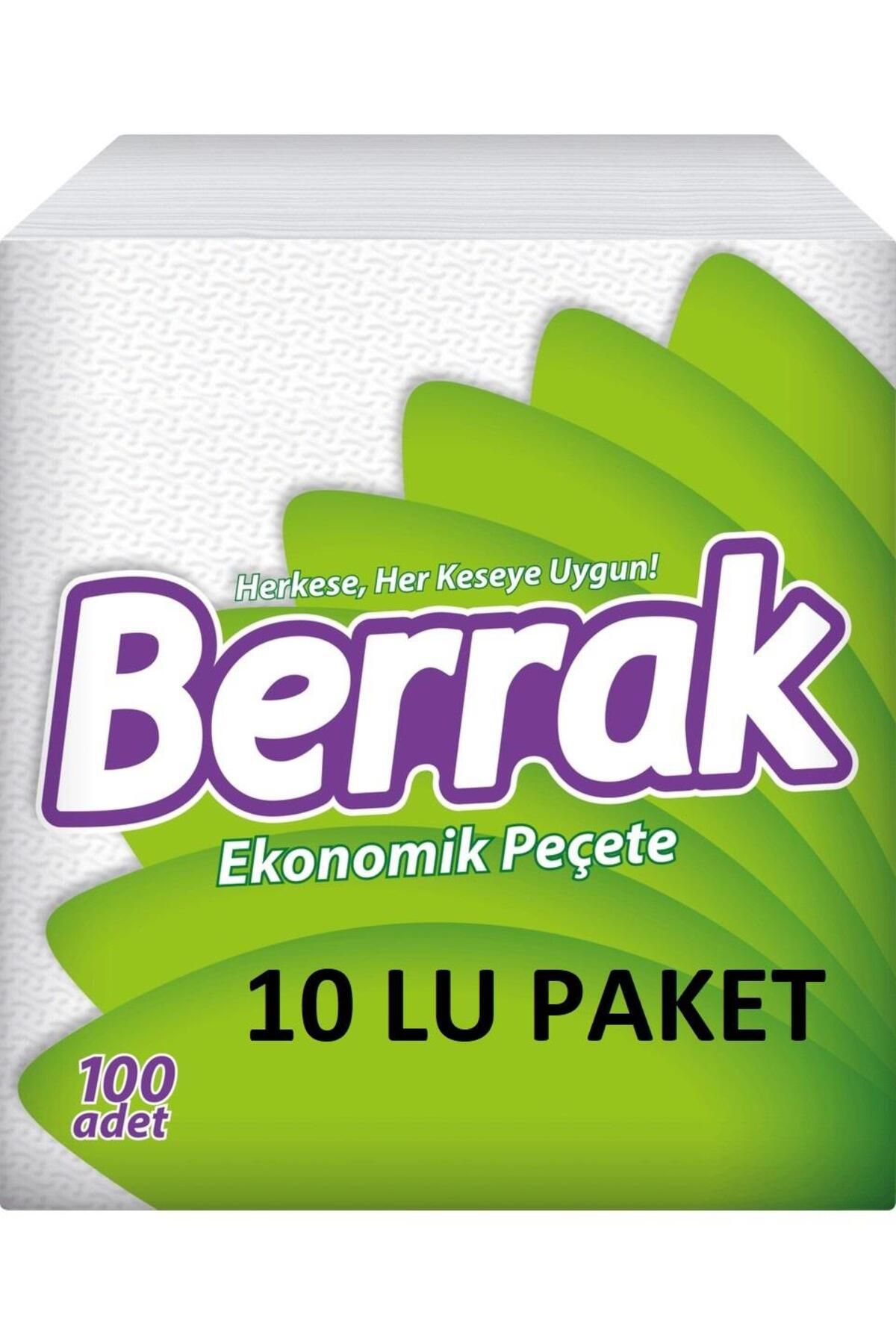 Berrak peçete 100 lü_10 Lu Paket (10*100)