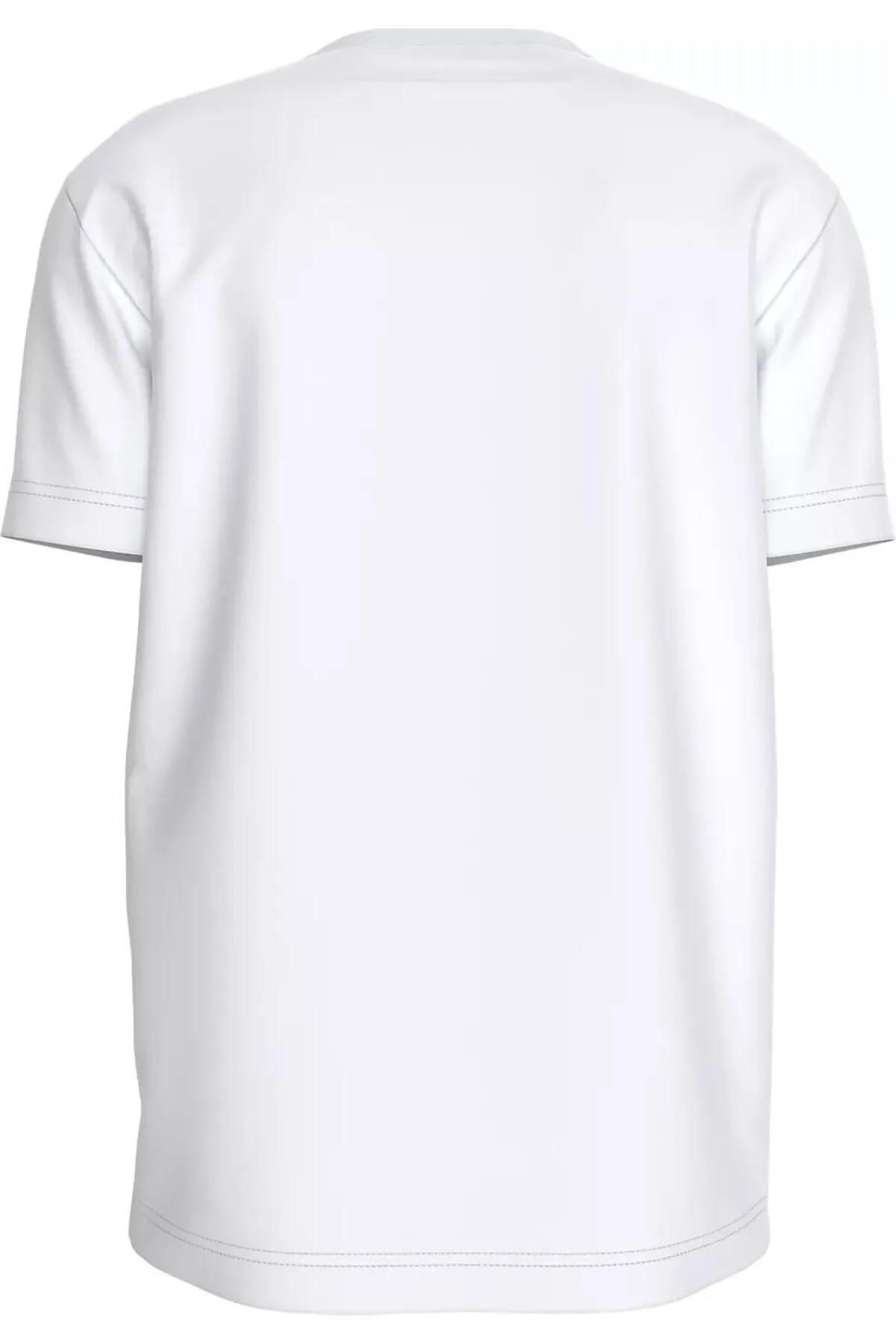 تی شرت سفید مردانه آستین کوتاه Calvin Klein