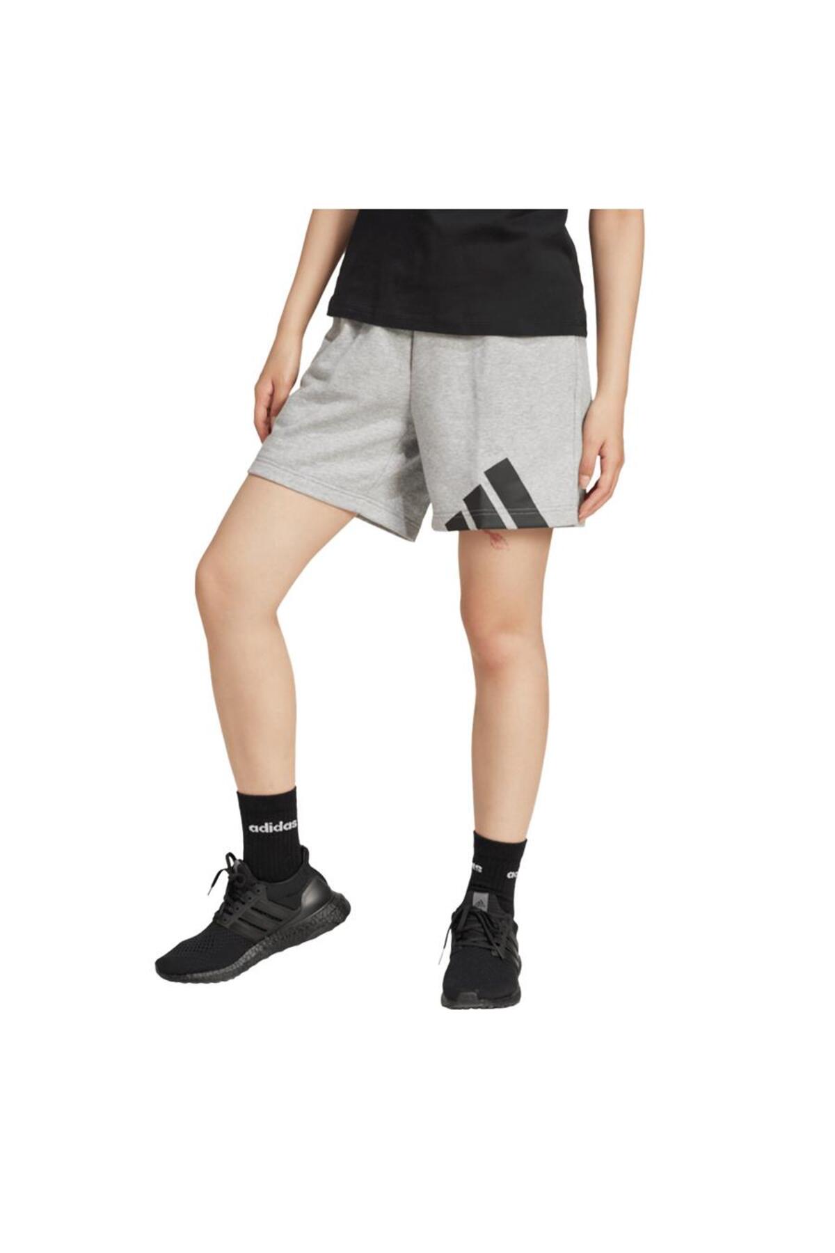 Kadın Gri Şort W Bl Ft Sho Jc6266
