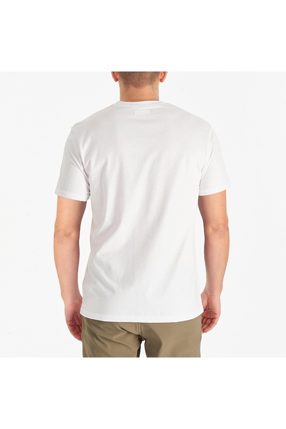 Columbia-Cs0288 Csc M Basic Sm Logo Ανδρικό μπλουζάκι με βουρτσισμένο V λαιμό Ss 2