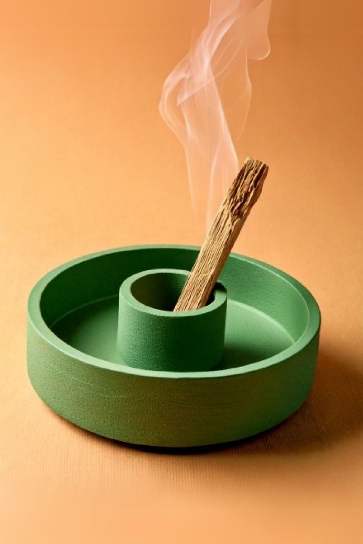 Believe Your Aura Handmade Tütsülük Seti - Palo Santo Dekoratif Aromaterapi Yeşil Tütsülük ve Palo Santo Tütsü 25 gr