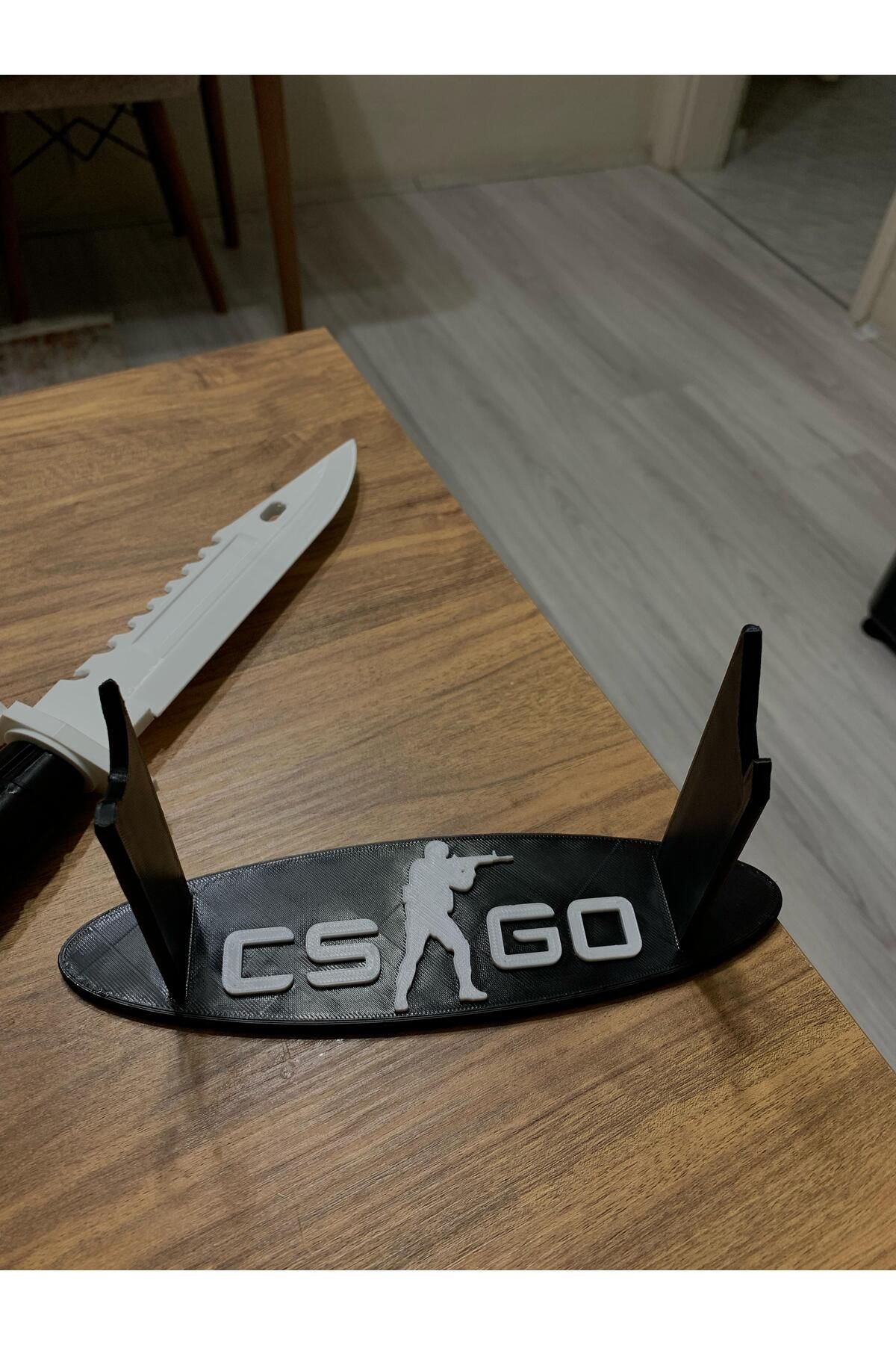 Modellio3D-Cs:Go M9 Bayonet 3D Printing Decorative Knife Model + Stand 6