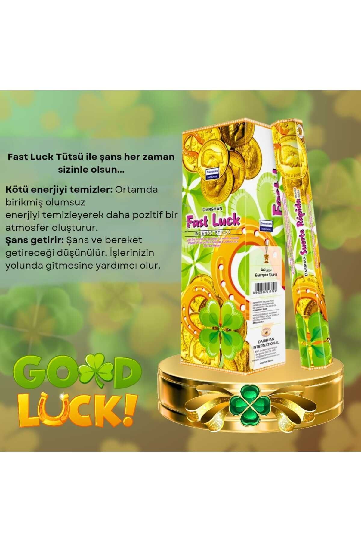 Çare Burada Fast Luck Şans Tütsüsü 20 çubuk