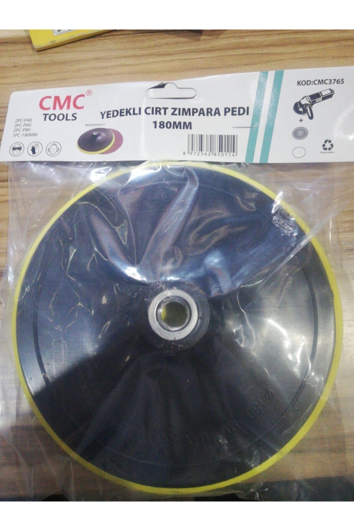 CMC Tools 180 Mm Cırt Zımpara Seti Tabanlı 7 Parça Set Halinde