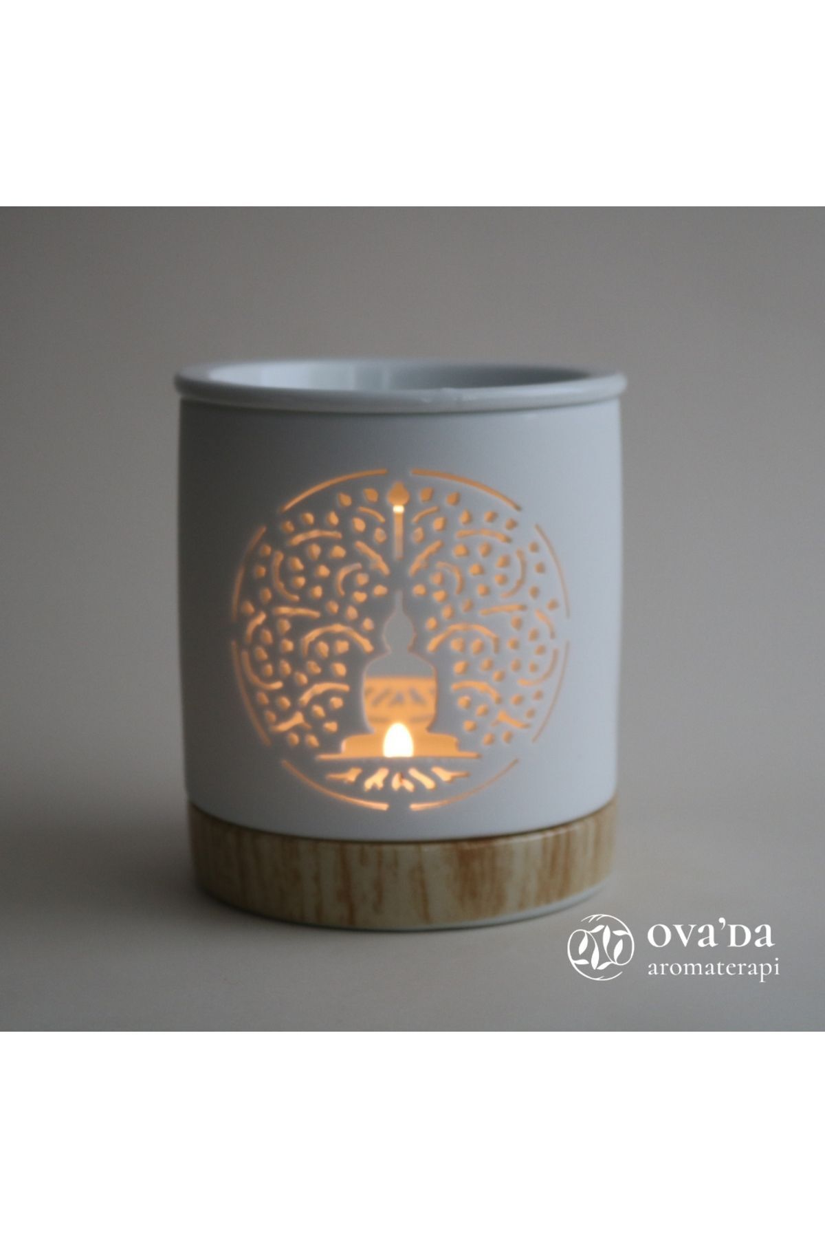 Ova'da Aromaterapi Buddha Seramik Buhurdan