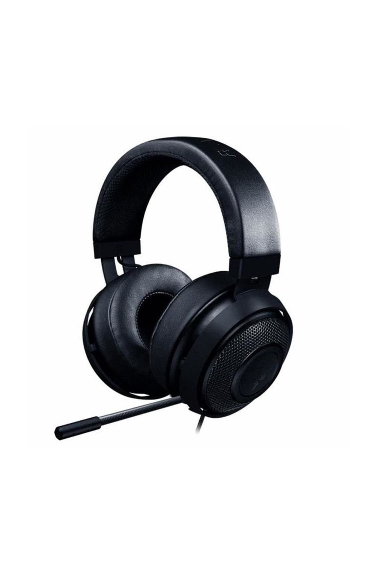 RAZER-Kraken PS5/PS4/Xbox Oyun Kulaklığı - Soğutucu Jel Kulak Yastıkları, 50mm Sürücü, Siyah 1