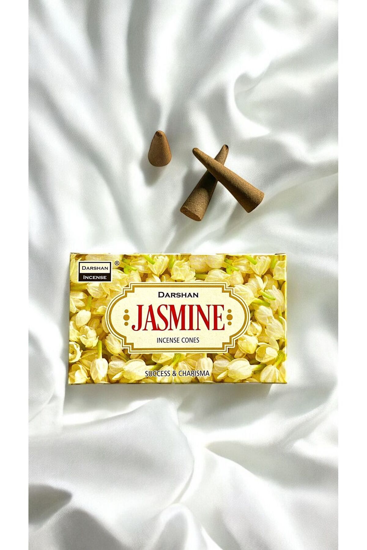 teknotrust Darshan Jasmine ( Yasemin ) Kokulu Konik Tütsü 10 Adet