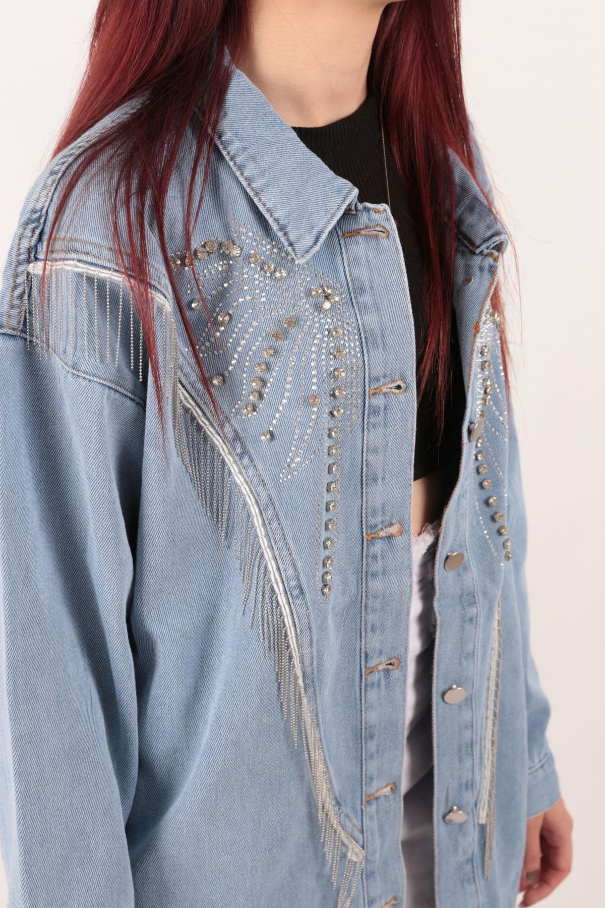Aynaz-140046   Women's Denim Jacket 5