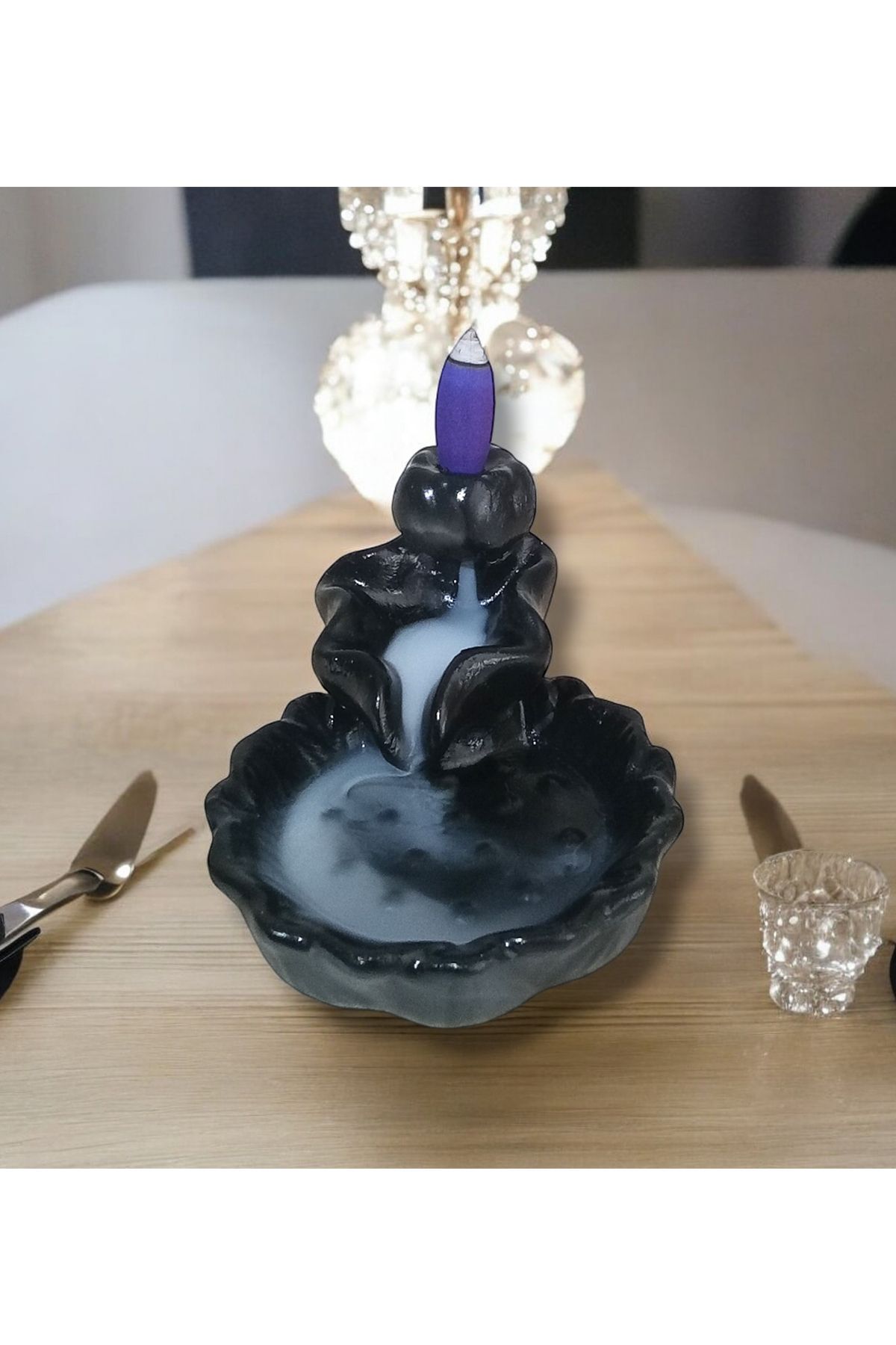 Uğur Böceği Ticaret Geri Akış Havuzlu Lotus Çiçeği Tütsülük ( Videolu Gösterim )
