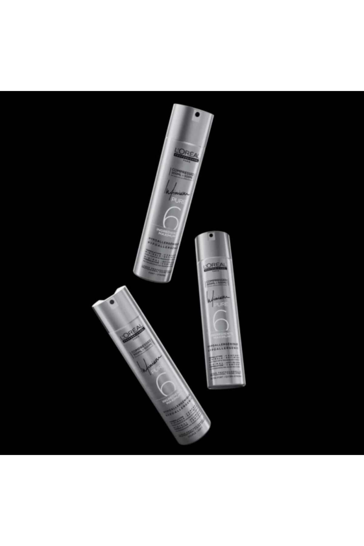 اسپری مو INFINIUM PURE EXTRA FORT موهای فوق العاده قوی 300 میل بسته بندی جدید L'oreal Professionnel