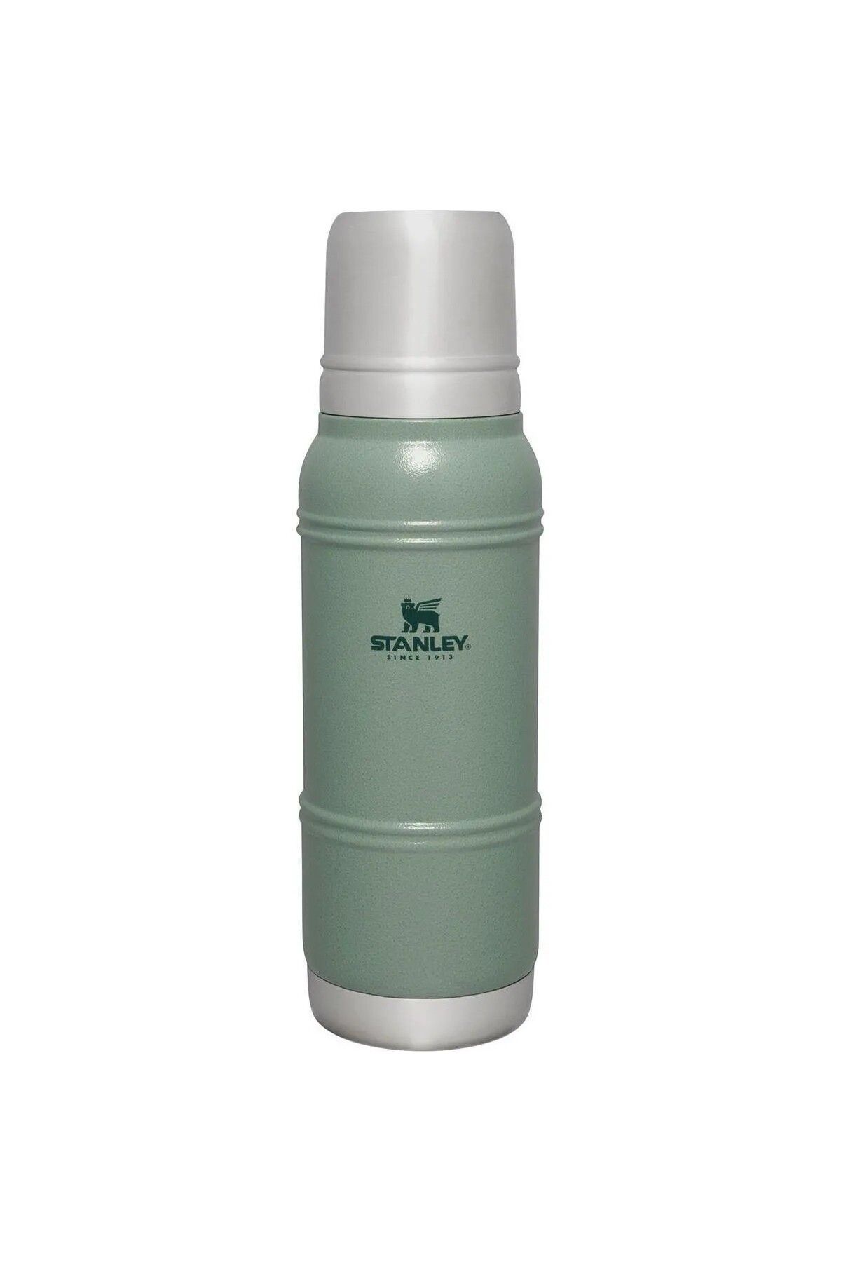 فلاسک سبز بطری حرارتی صنعتگر 1.0L 1.1 QT Hammertone Green Stanley