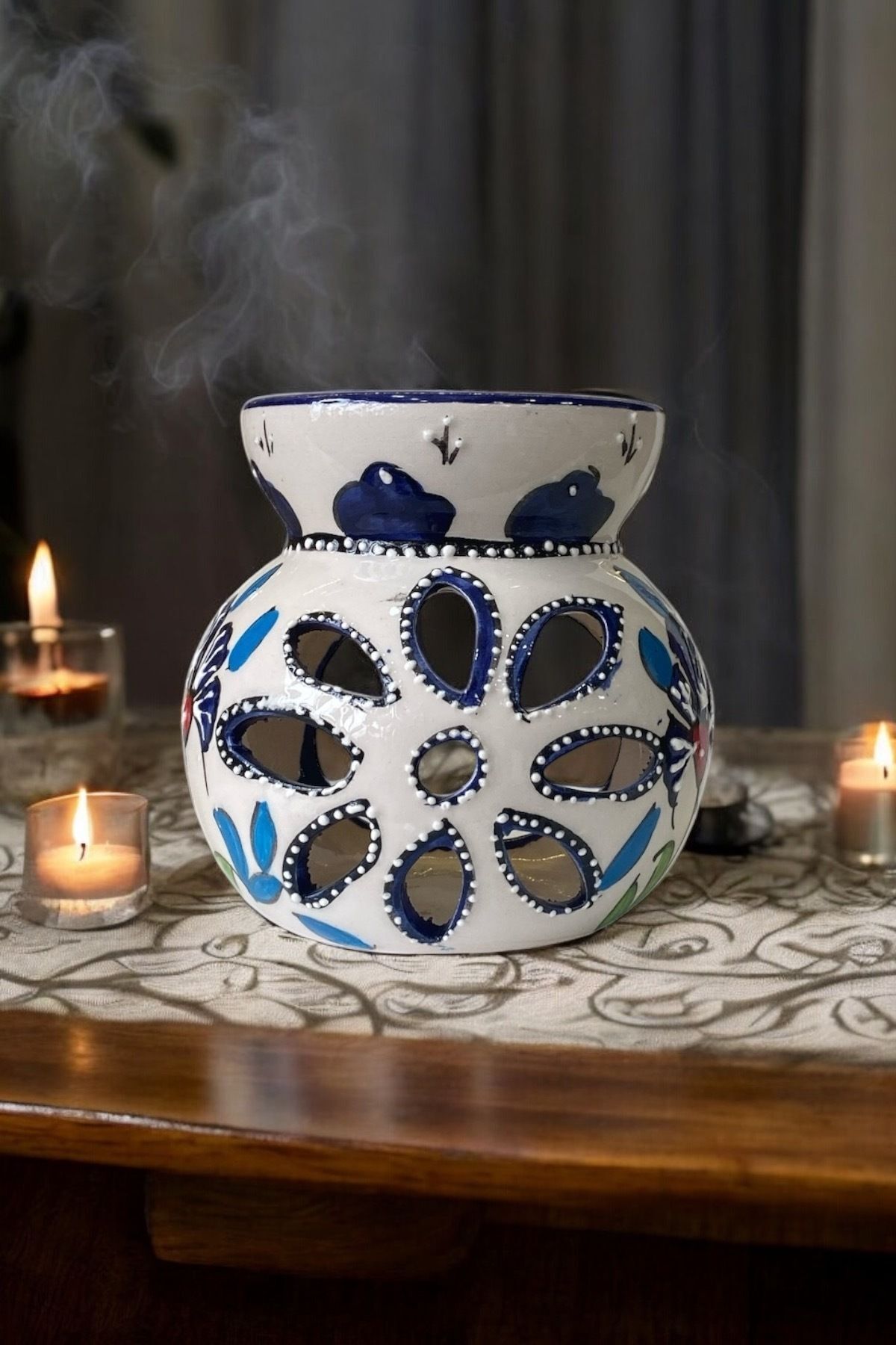 eporselen Çini Lotus Buhurdanlık