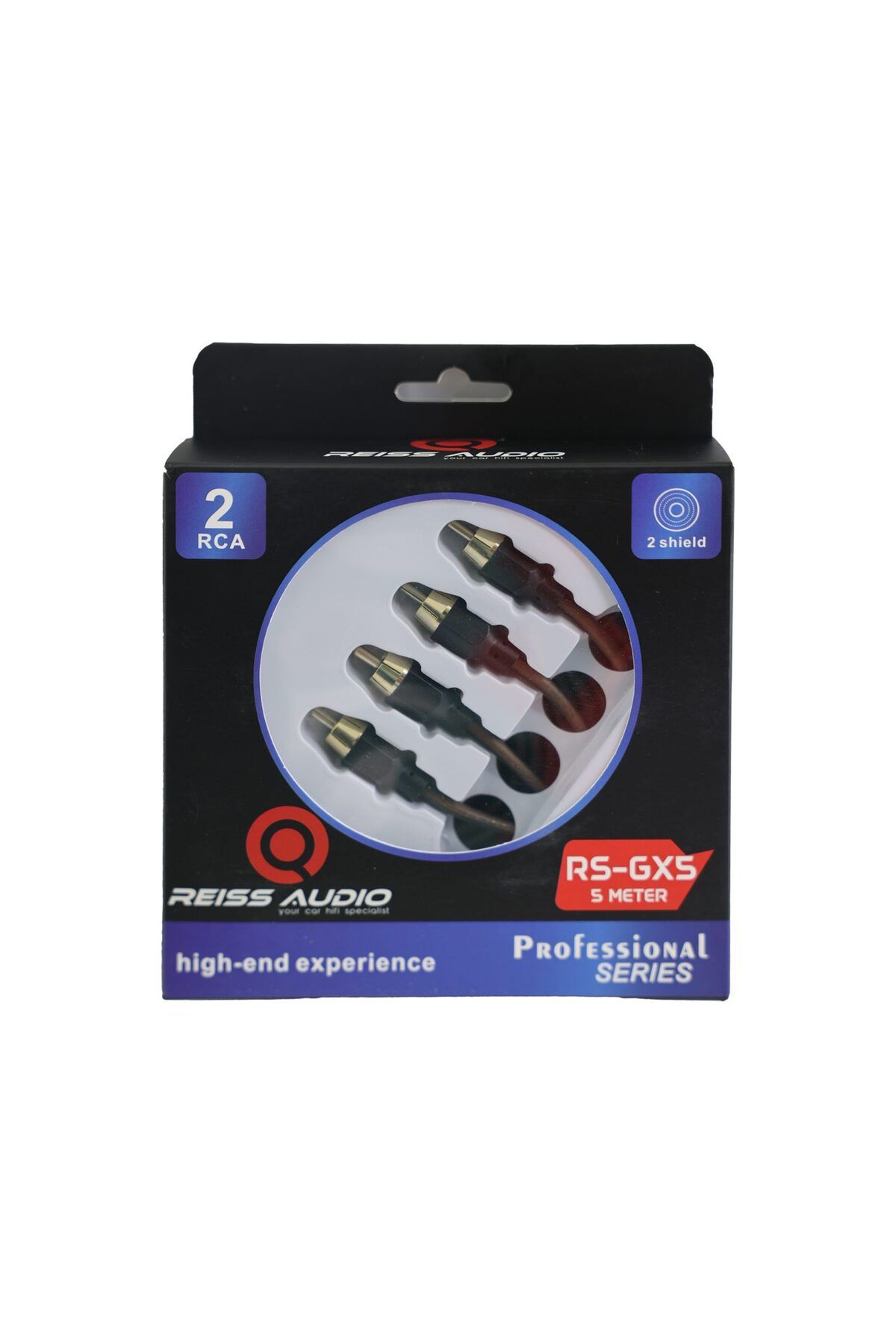 Reiss Audio Rs-gx5m Ofc %100bakır 5metre Rca 2rca-2rca ofc kablo