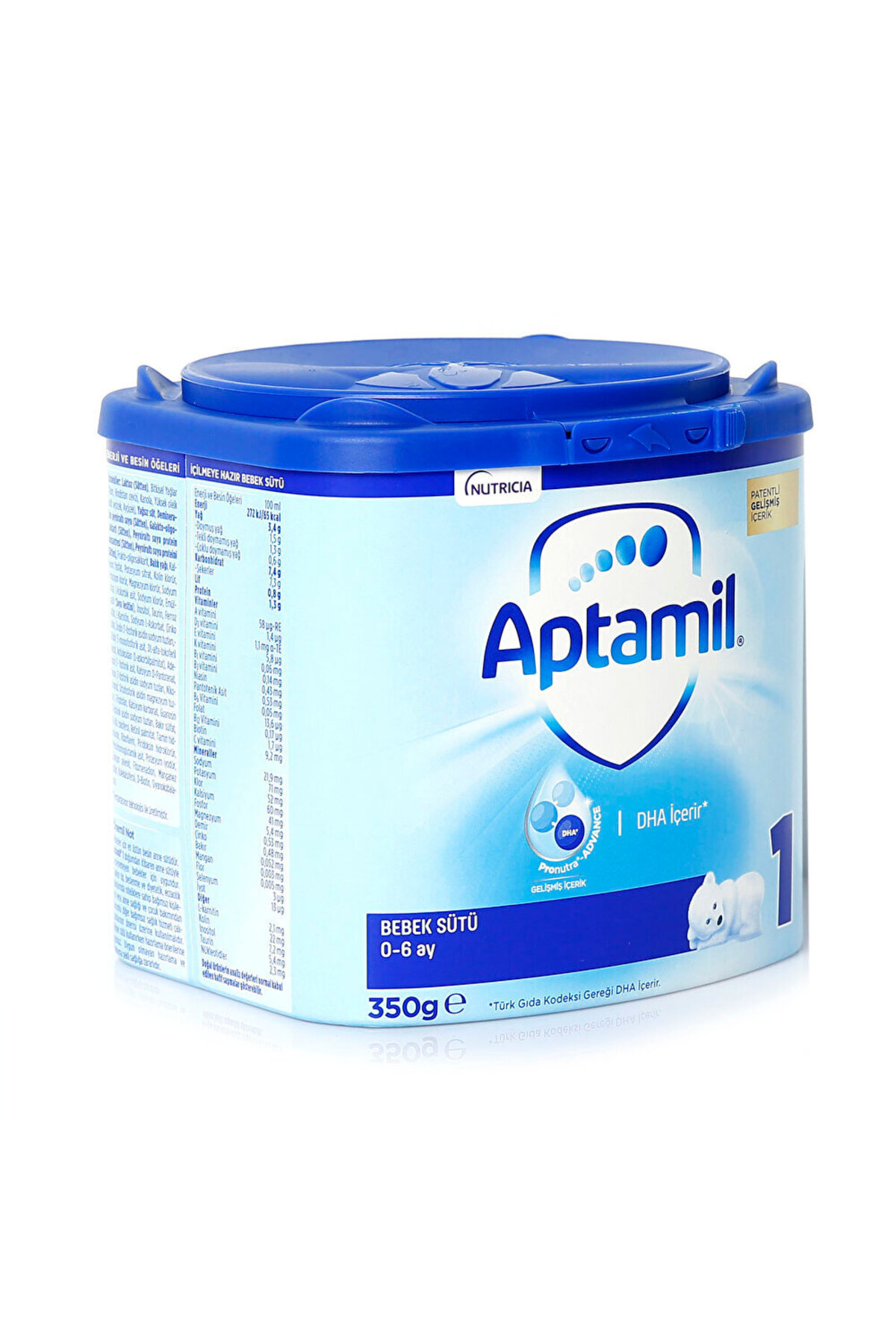 Aptamil 1 Bebek Sütü Akıllı Kutu 350 gr 0-6 Ay fotoğrafı 2 (önizleme)