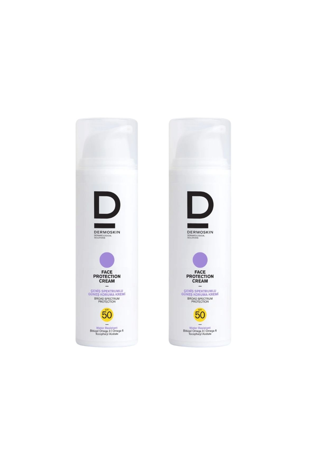 Dermoskin Güneş Koruyucu  Protection SPF 50 -2'li Avantaj Paket 8697796001315