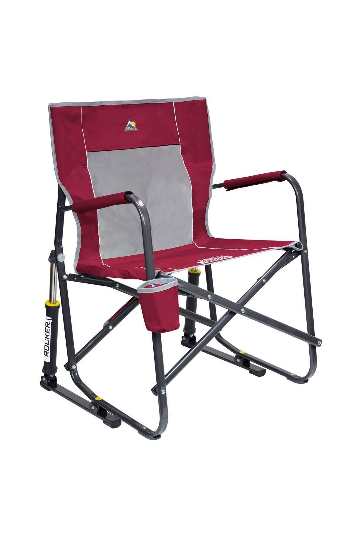 GCI Outdoor Freestyle Amortisörlü Katlanır Kamp Sandalyesi BORDO