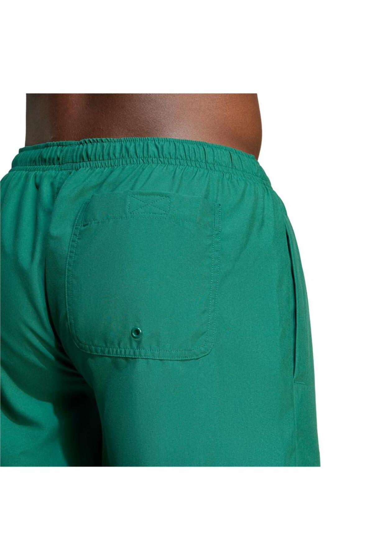 adidas-Men's Green Swim Shorts Adıc Solid 8Inc Jg1049 5