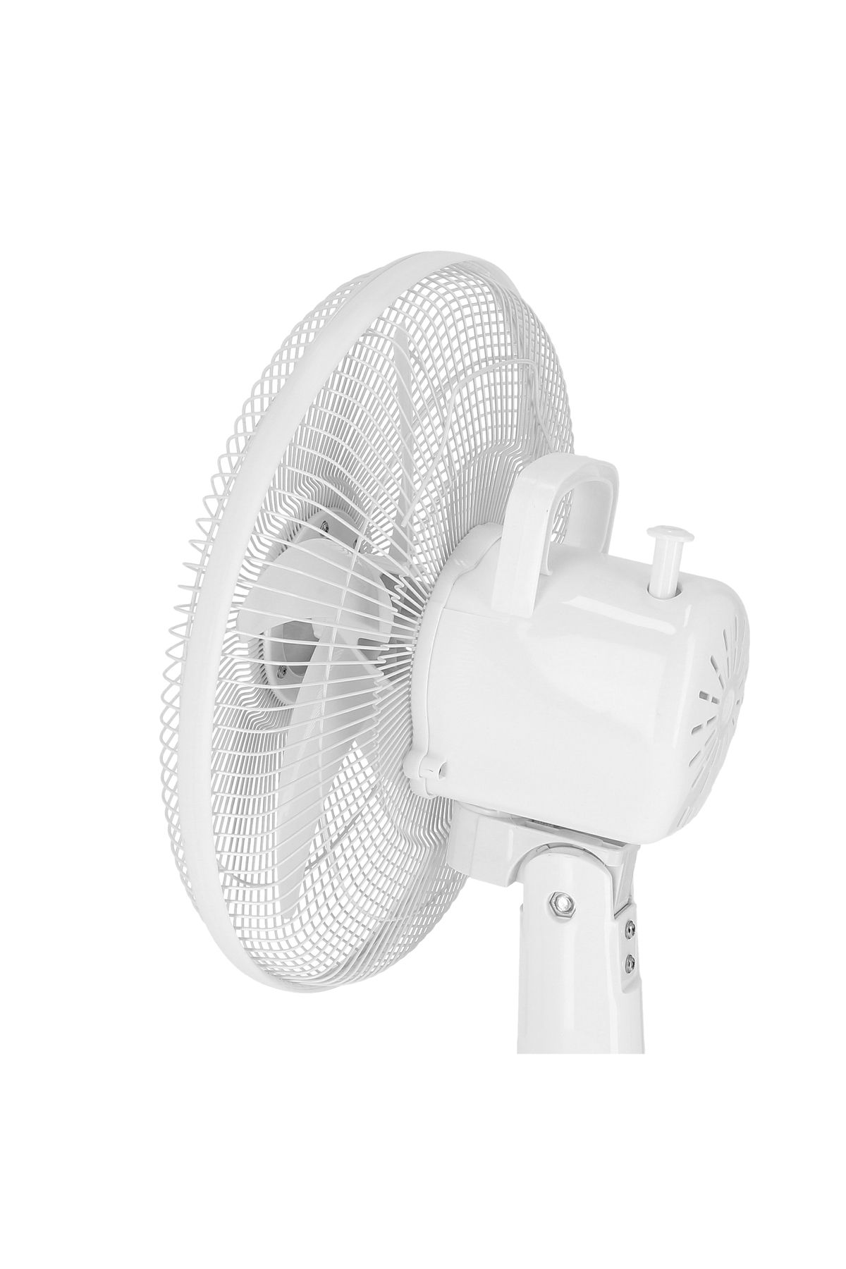 KRYPTON-12'' Table Fan with LED | 2-Speed | Oscillating/Static Modes | Portable Desk Fan for Home/Office 3