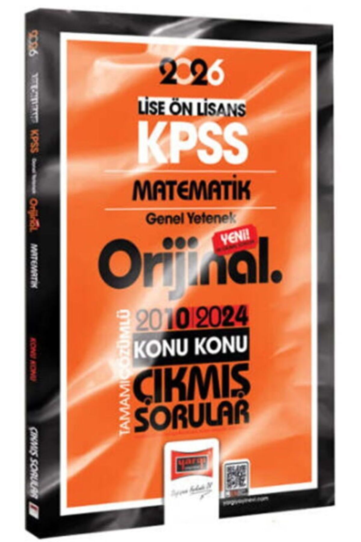 Yargı Yayınları Yargı Yayınları 2026 KPSS Lise Önlisans Matematik Orijinal 2010-2024 Konu Konu Çıkmış Sorular