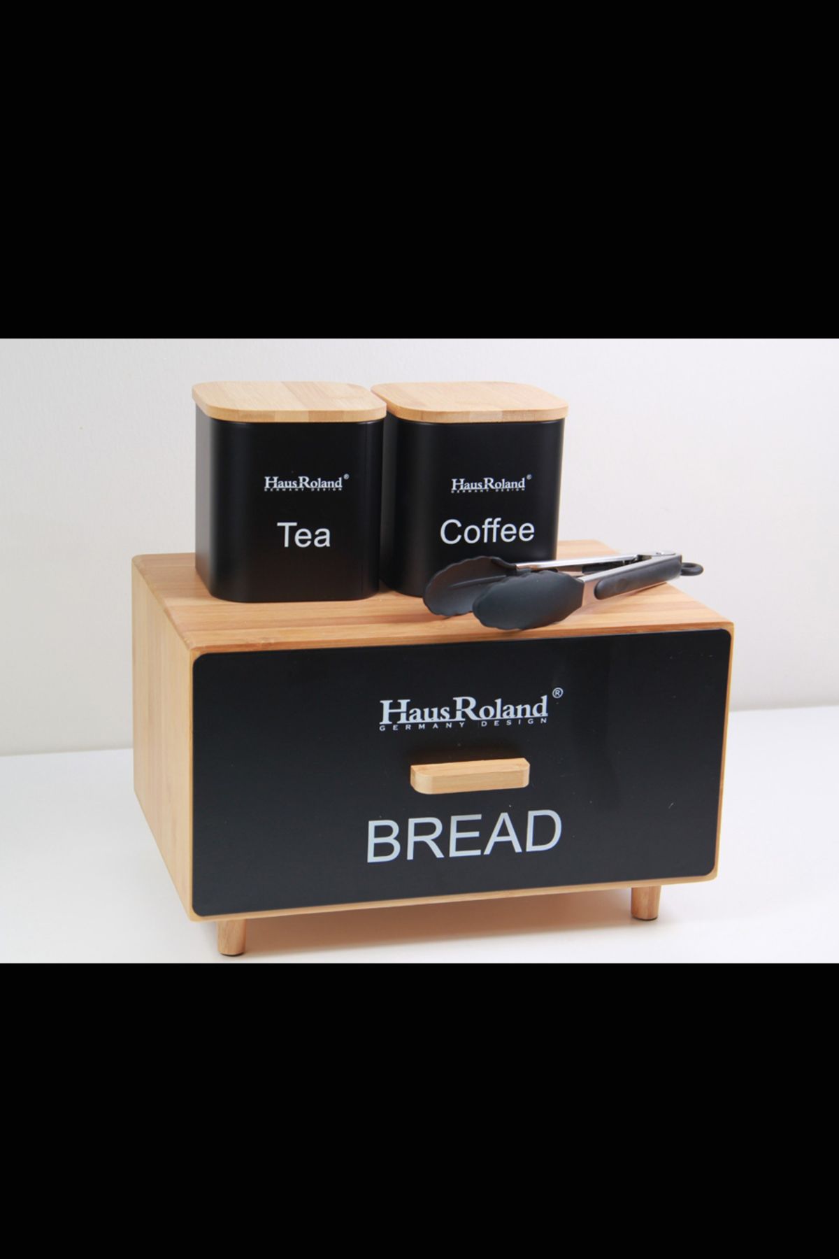 Generic-Aisha bread box with storage jars 3