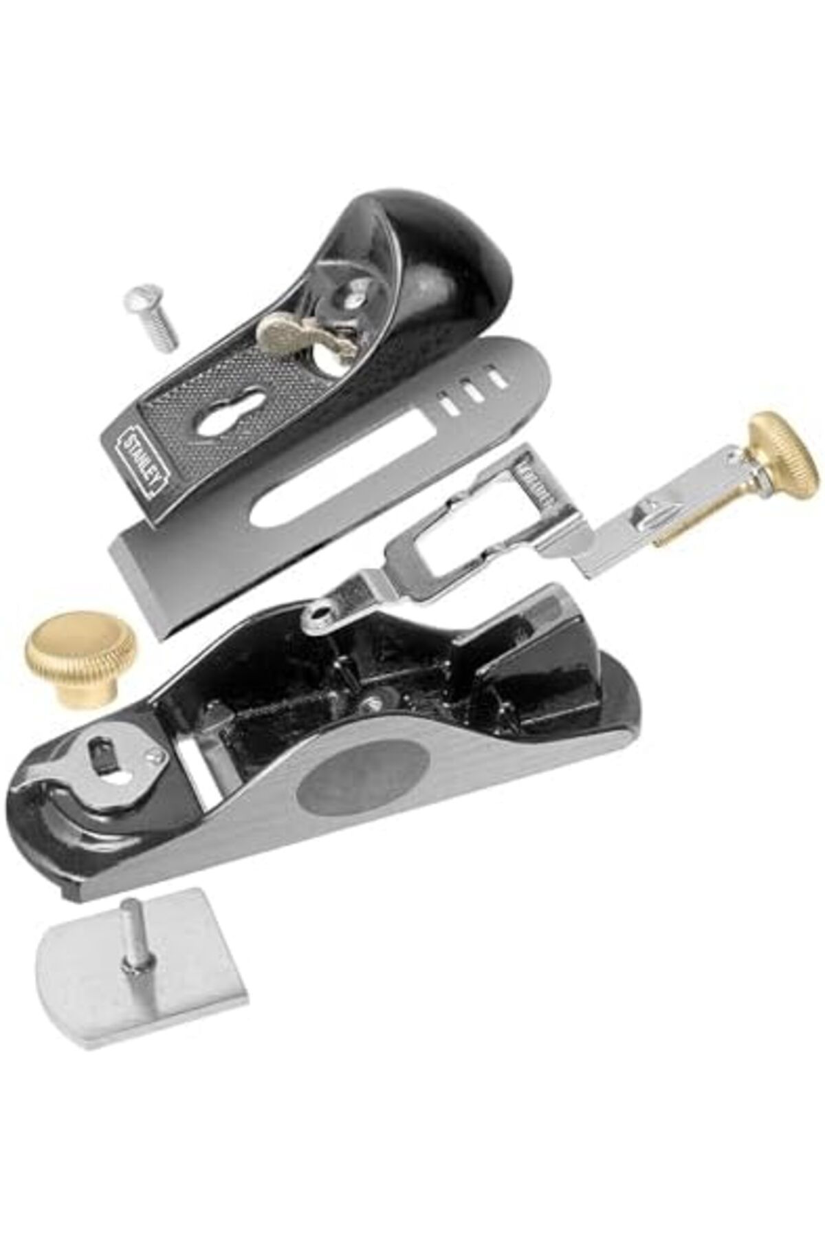 Stanley-1-12-020 No. 9 Block Plane, Black/Silver 6